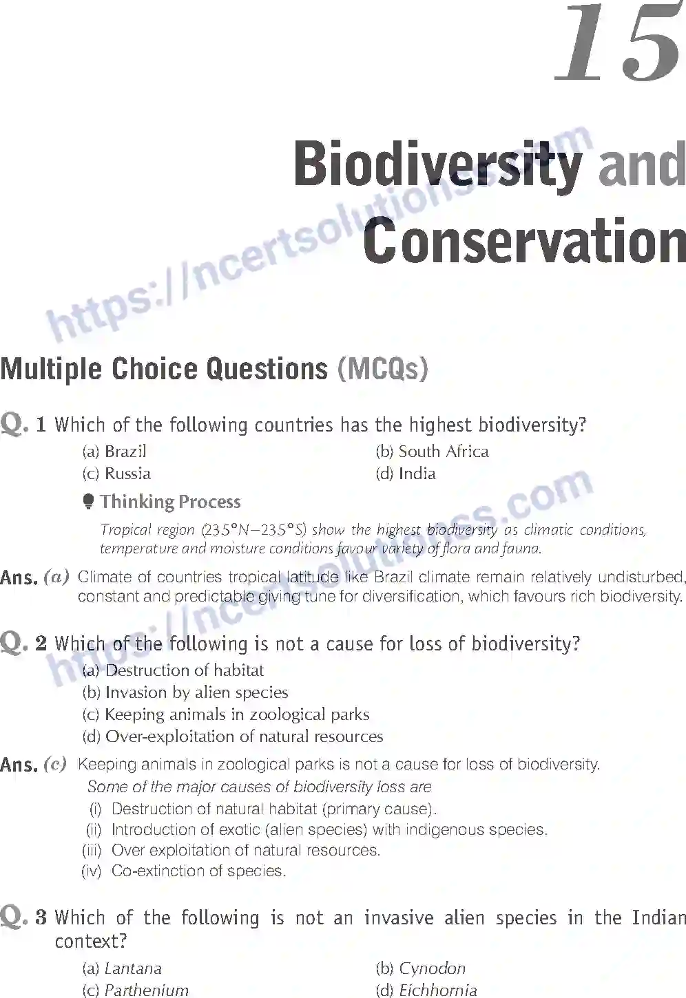 NCERT-Exemplar-Solution-Class-12-Biology-Biodiversity-and-Conservation-28-page-1