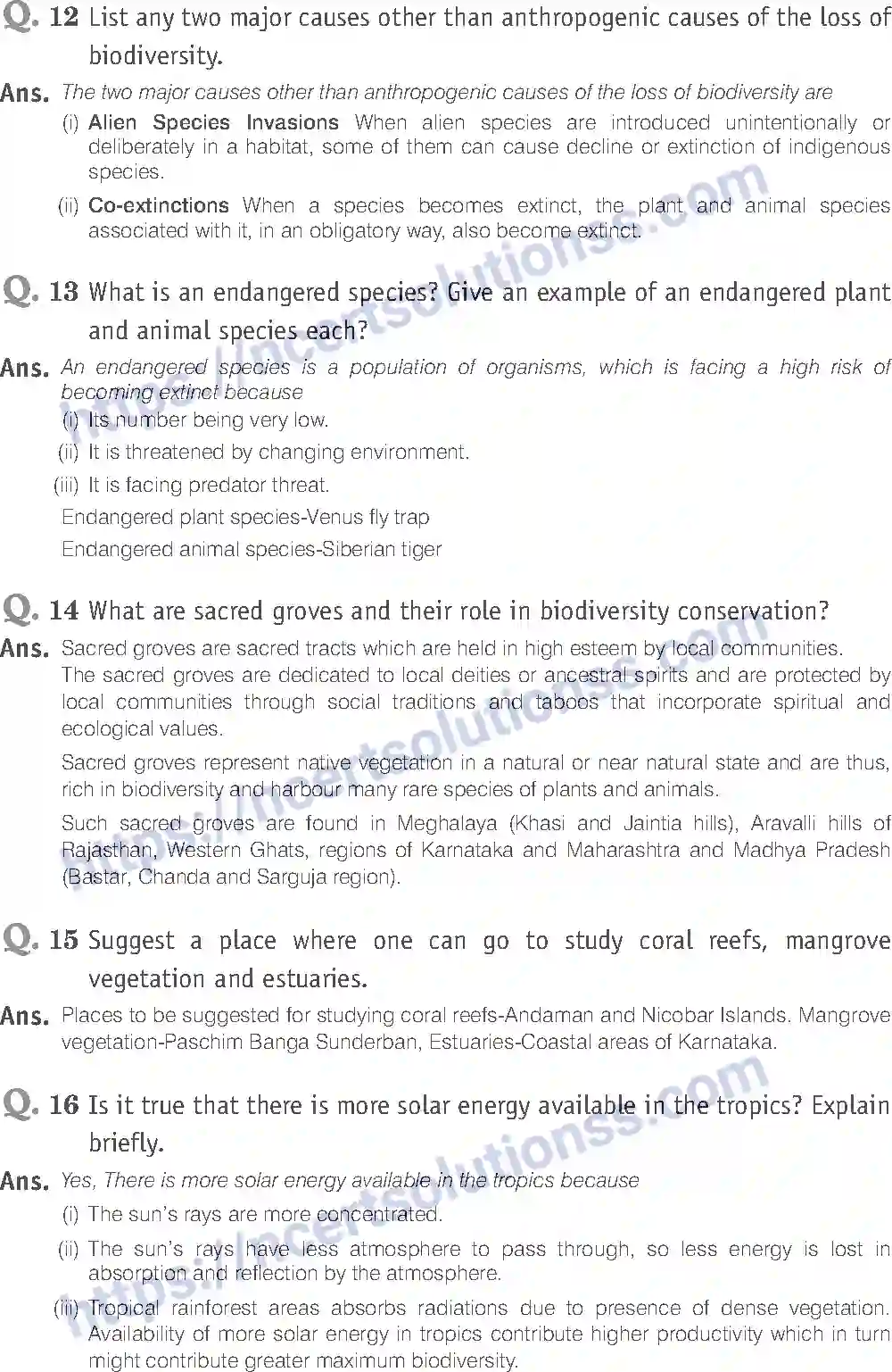 NCERT-Exemplar-Solution-Class-12-Biology-Biodiversity-and-Conservation-28-page-11