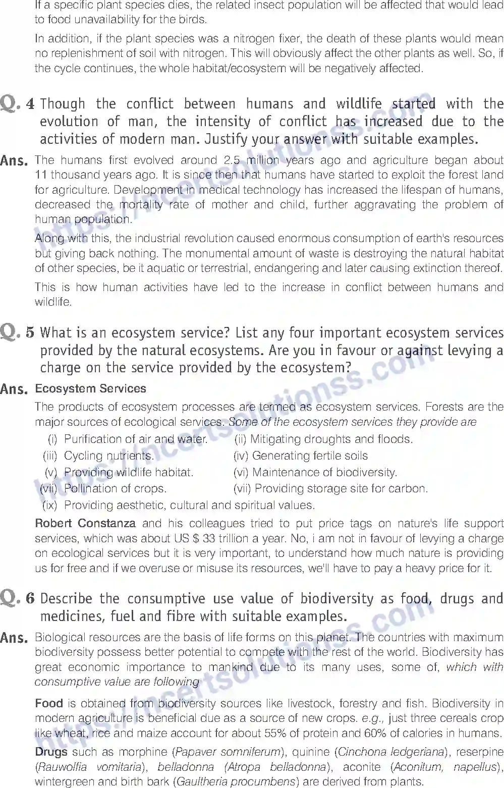 NCERT-Exemplar-Solution-Class-12-Biology-Biodiversity-and-Conservation-28-page-13