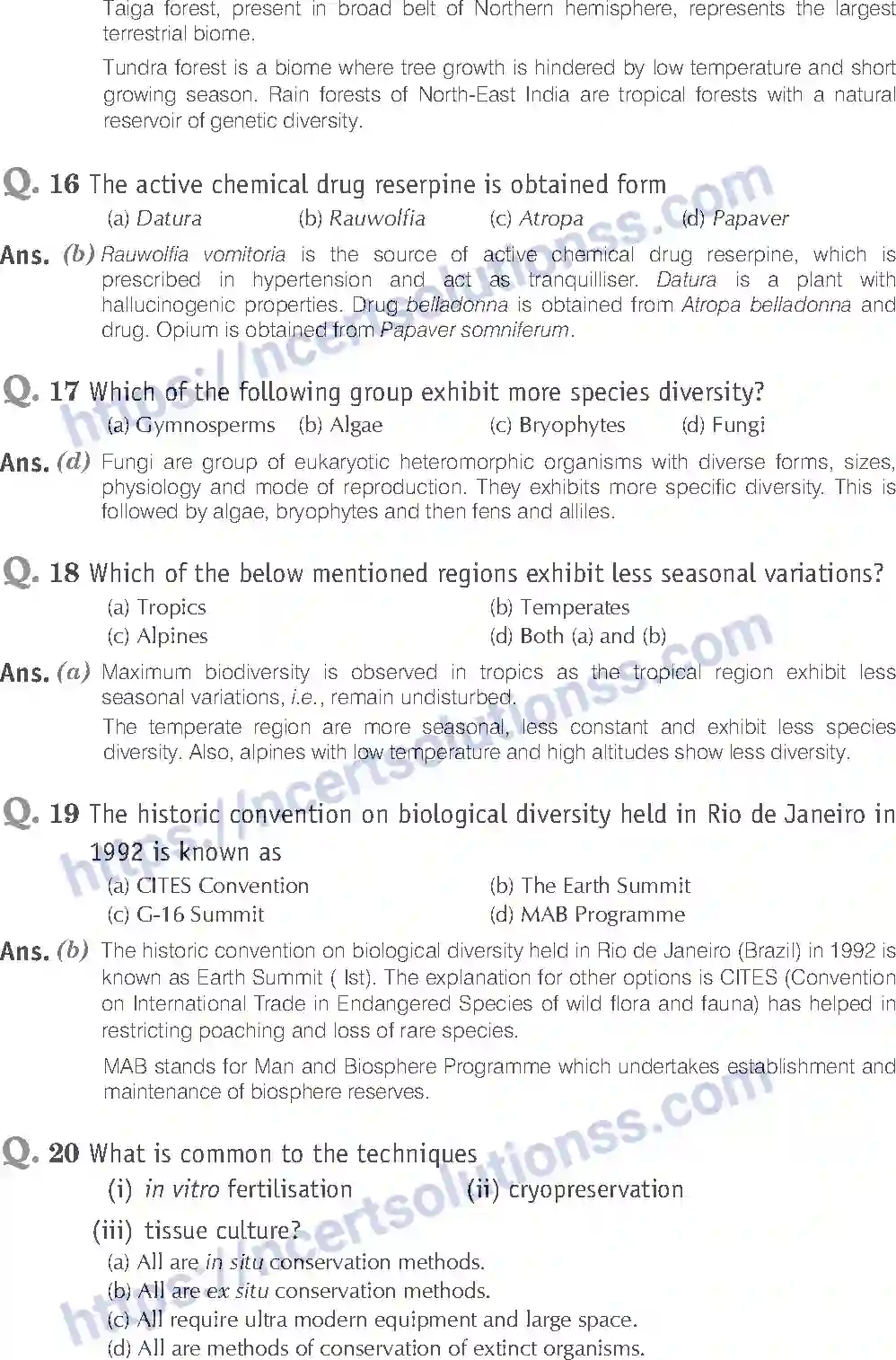 NCERT-Exemplar-Solution-Class-12-Biology-Biodiversity-and-Conservation-28-page-5