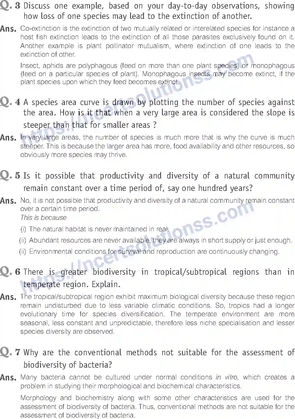 NCERT-Exemplar-Solution-Class-12-Biology-Biodiversity-and-Conservation-28-page-9