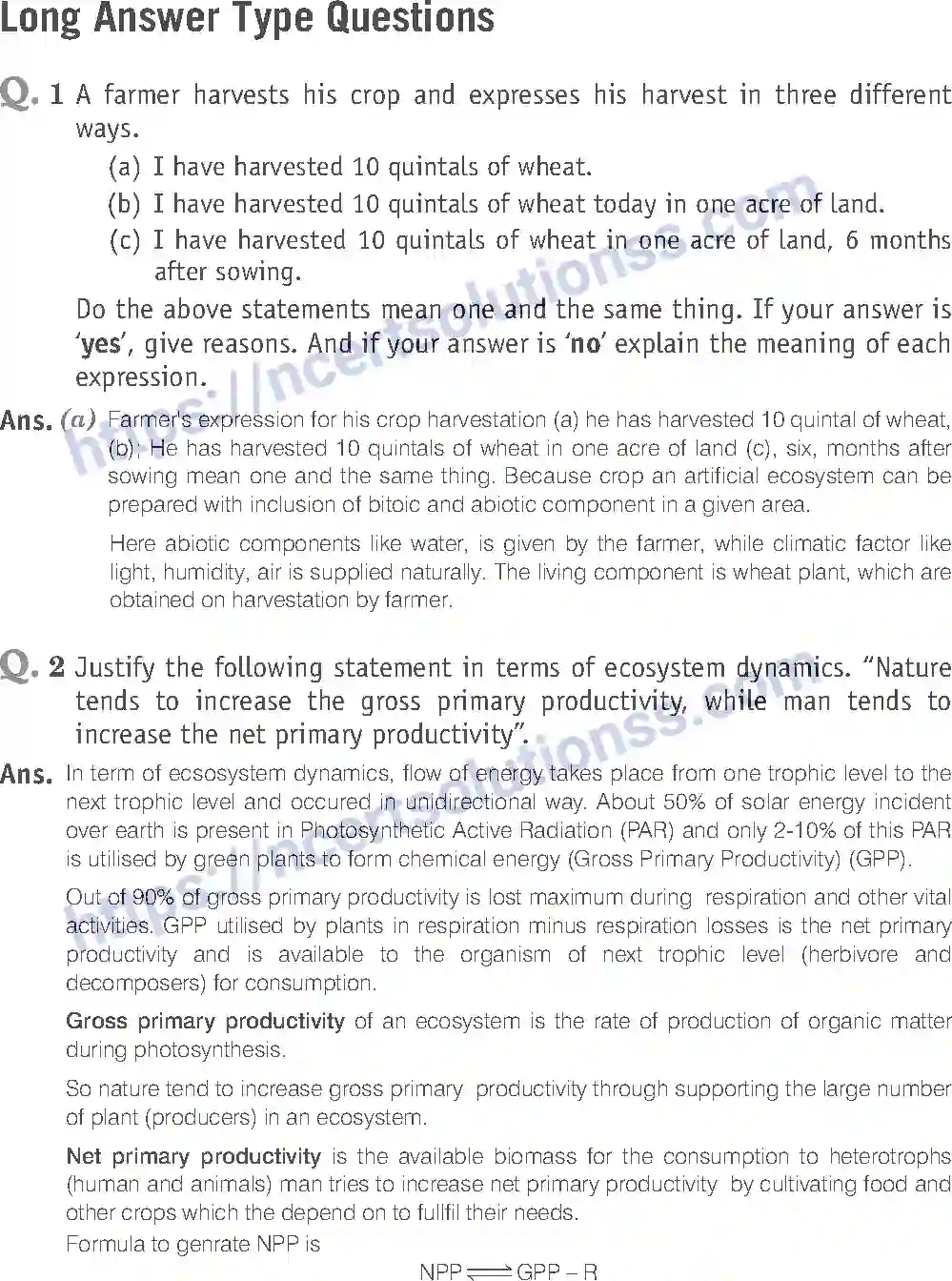 NCERT-Exemplar-Solution-Class-12-Biology-Ecosystem-27-page-14