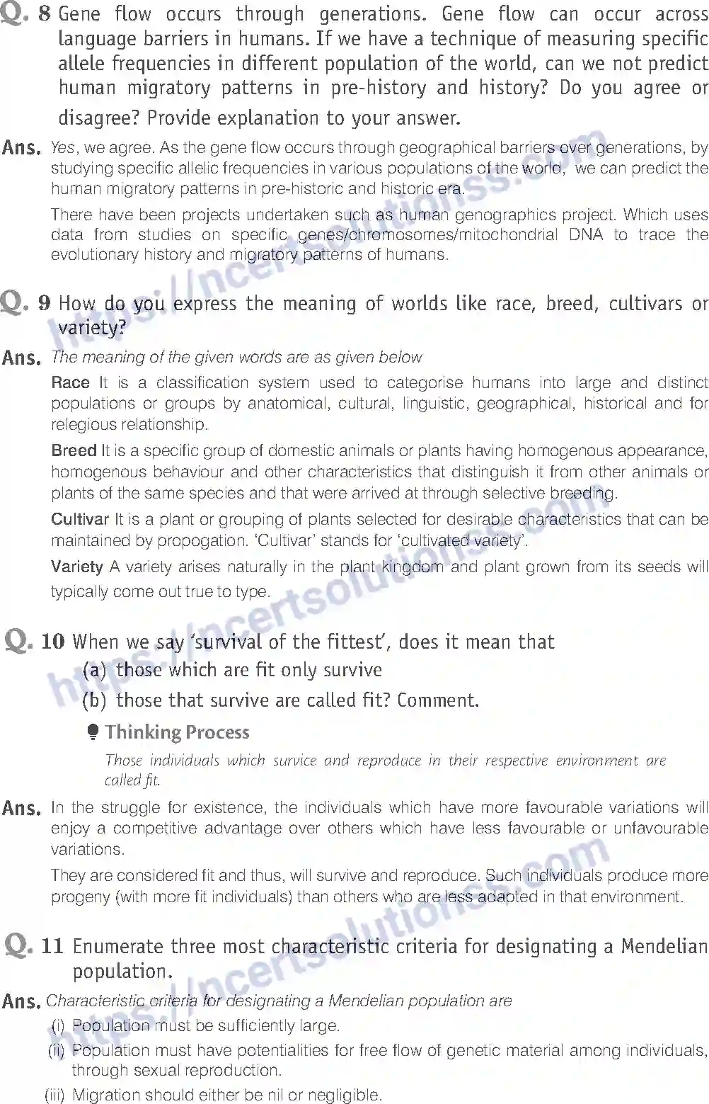 NCERT-Exemplar-Solution-Class-12-Biology-Evolution-20-page-12