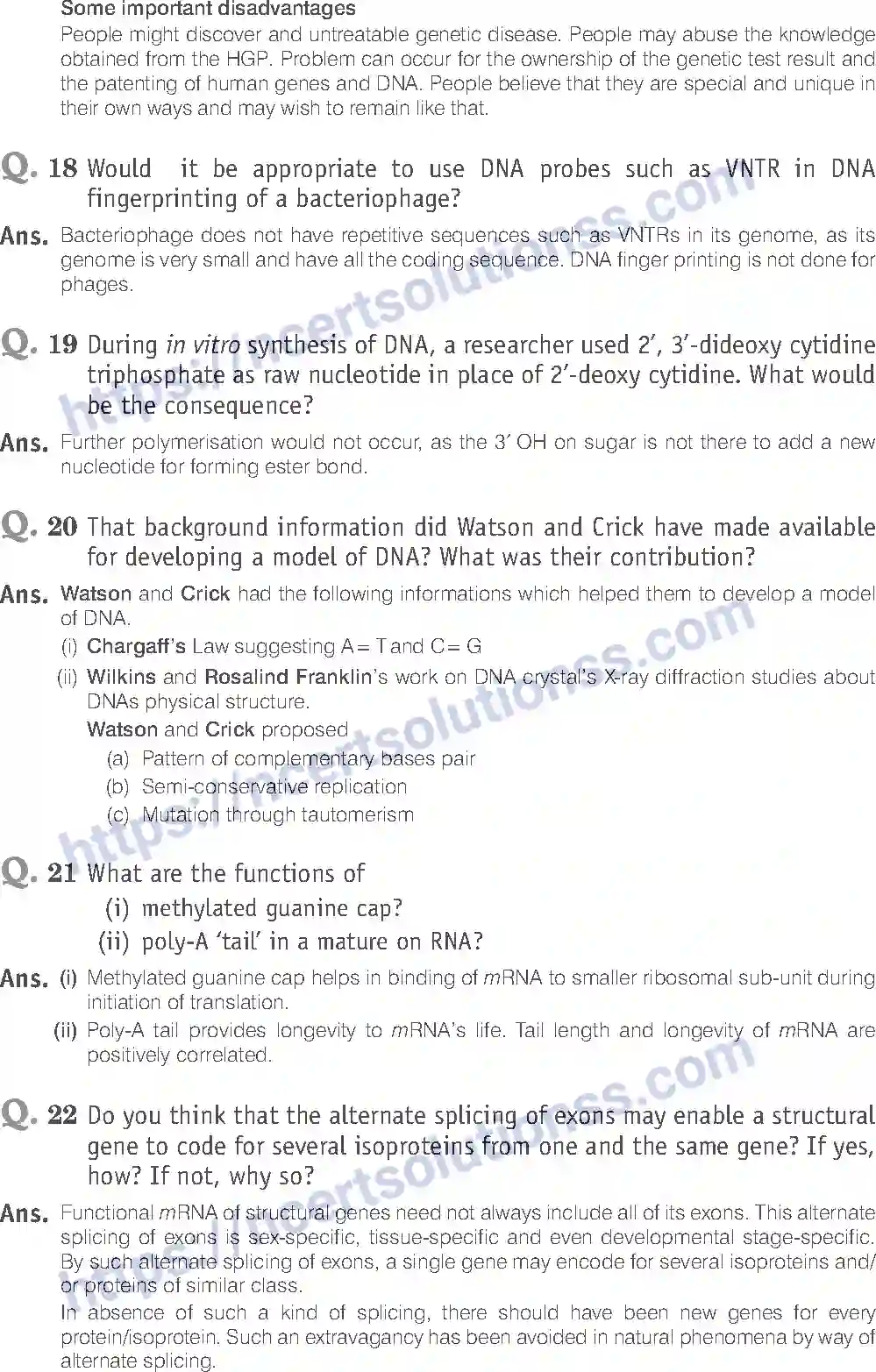 NCERT-Exemplar-Solution-Class-12-Biology-Molecular-Basis-of-Inheritance-19-page-16