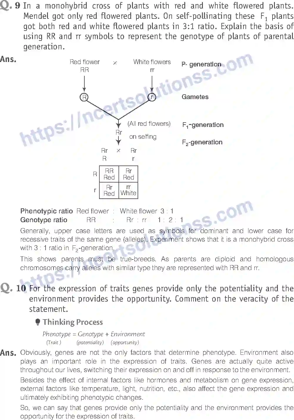 NCERT-Exemplar-Solution-Class-12-Biology-Principle-of-Inheritance-and-Variations-18-page-13