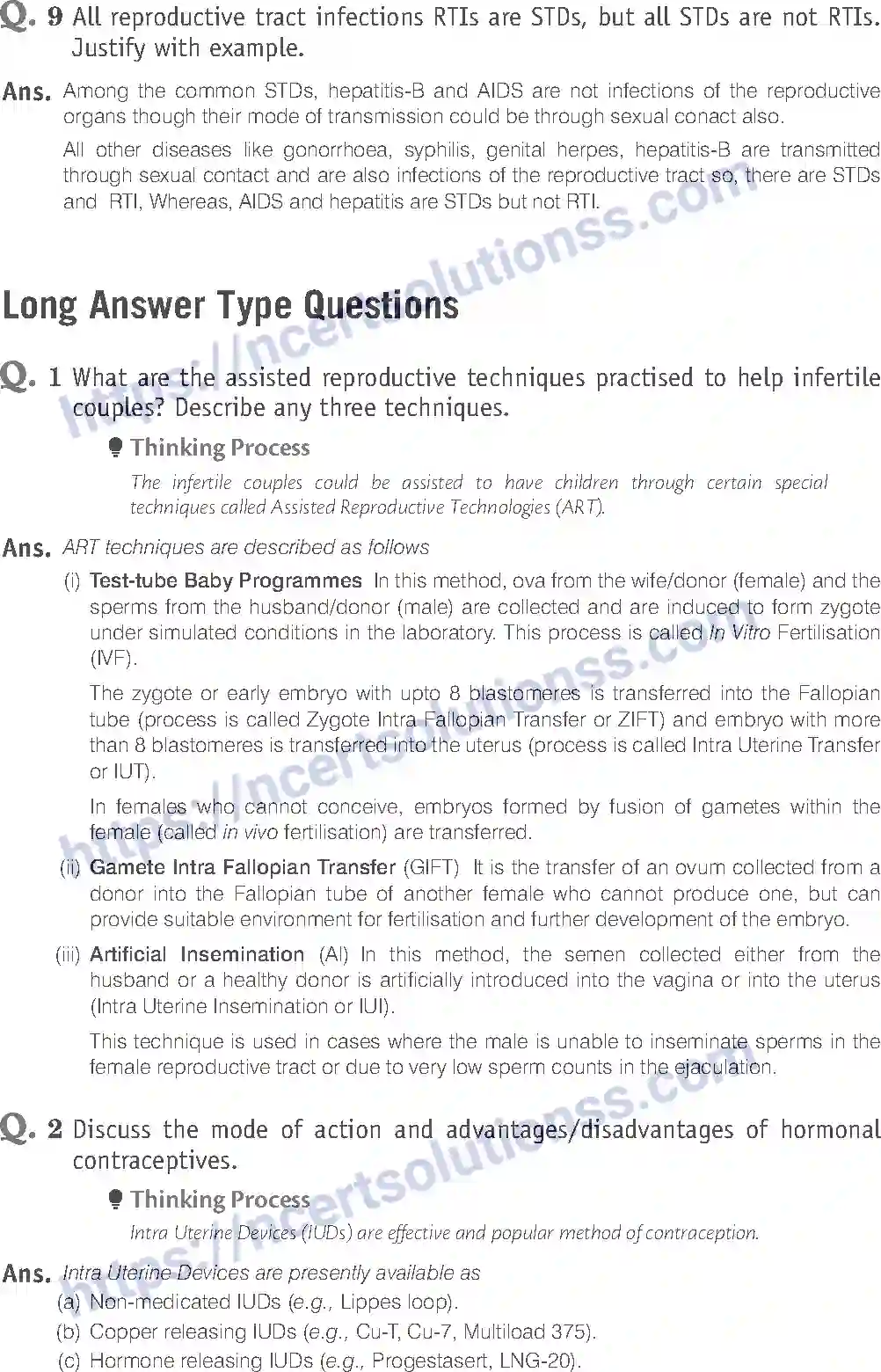 NCERT-Exemplar-Solution-Class-12-Biology-Reproductive-Health-17-page-10
