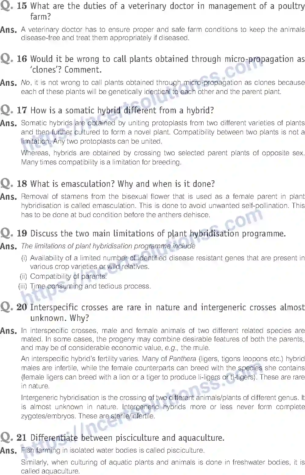 NCERT-Exemplar-Solution-Class-12-Biology-Strategies-for-Enhancement-in-Food-Production-22-page-10