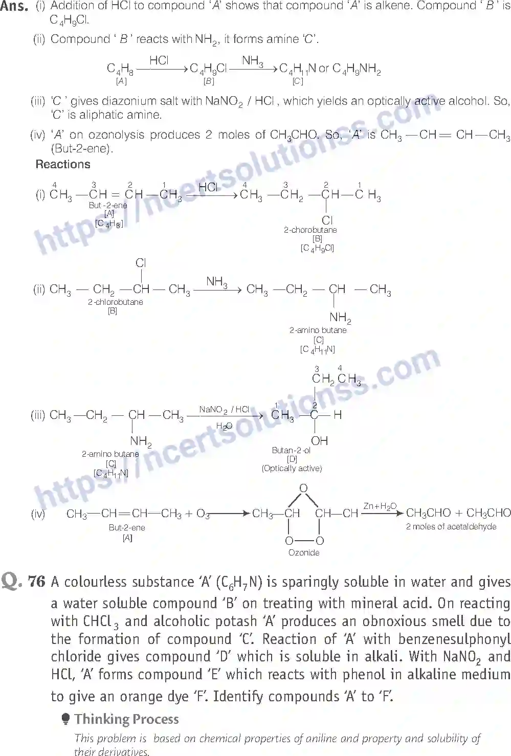 NCERT-Exemplar-Solution-Class-12-Chemistry-Amines-42-page-29