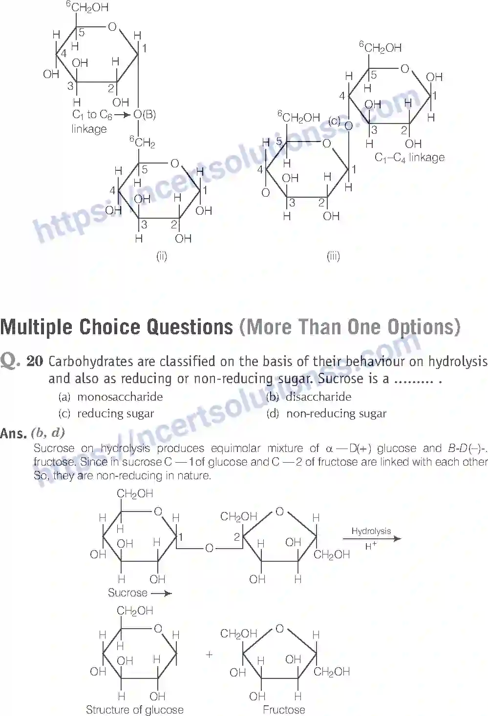 NCERT-Exemplar-Solution-Class-12-Chemistry-Biomolecules-43-page-10