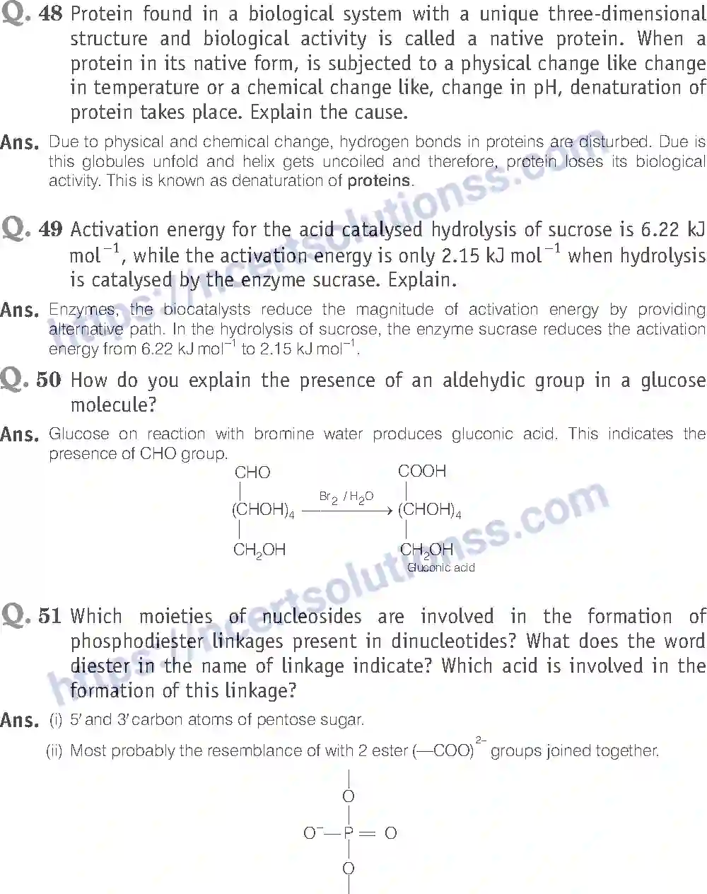 NCERT-Exemplar-Solution-Class-12-Chemistry-Biomolecules-43-page-19