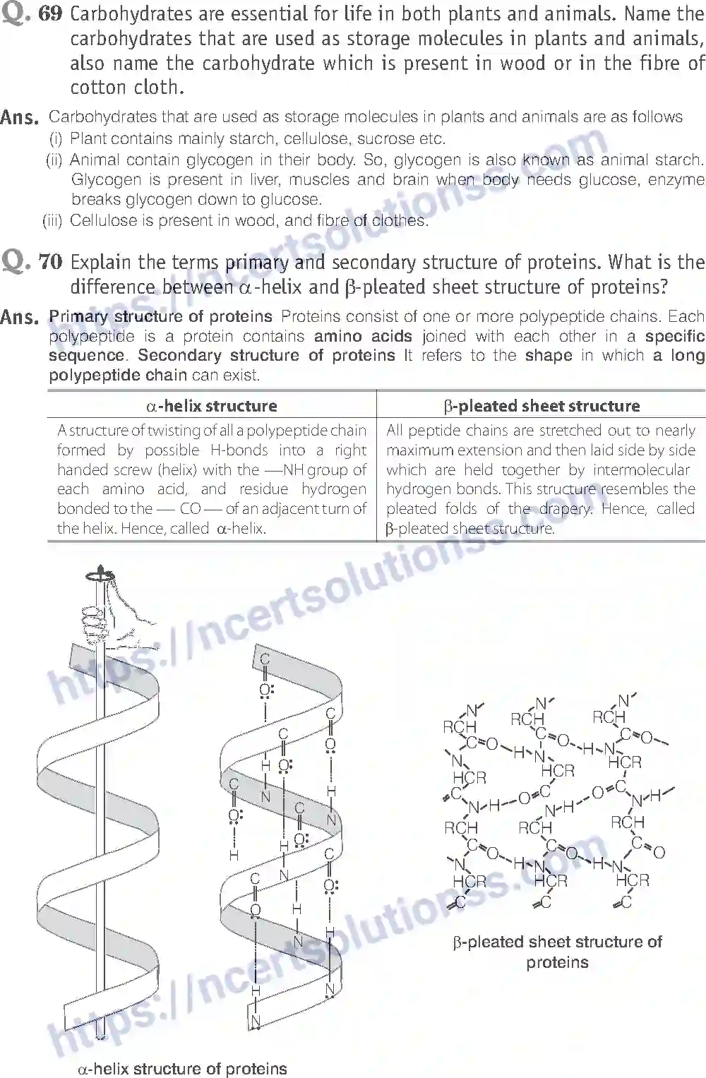 NCERT-Exemplar-Solution-Class-12-Chemistry-Biomolecules-43-page-26