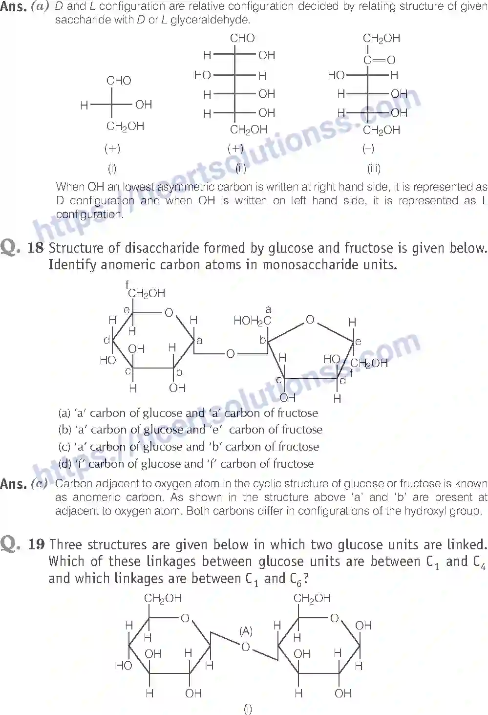NCERT-Exemplar-Solution-Class-12-Chemistry-Biomolecules-43-page-8