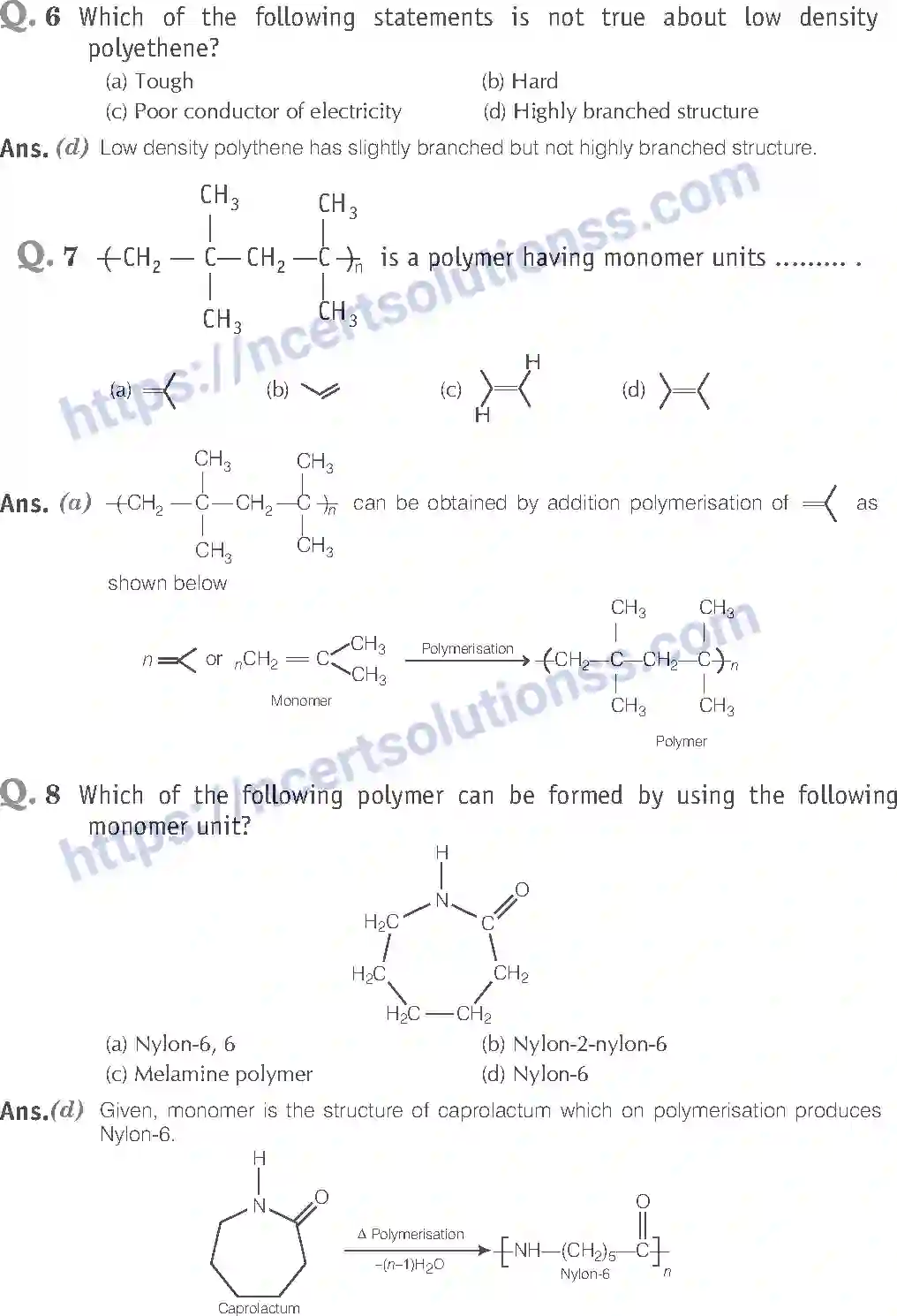 NCERT-Exemplar-Solution-Class-12-Chemistry-Polymer-44-page-3