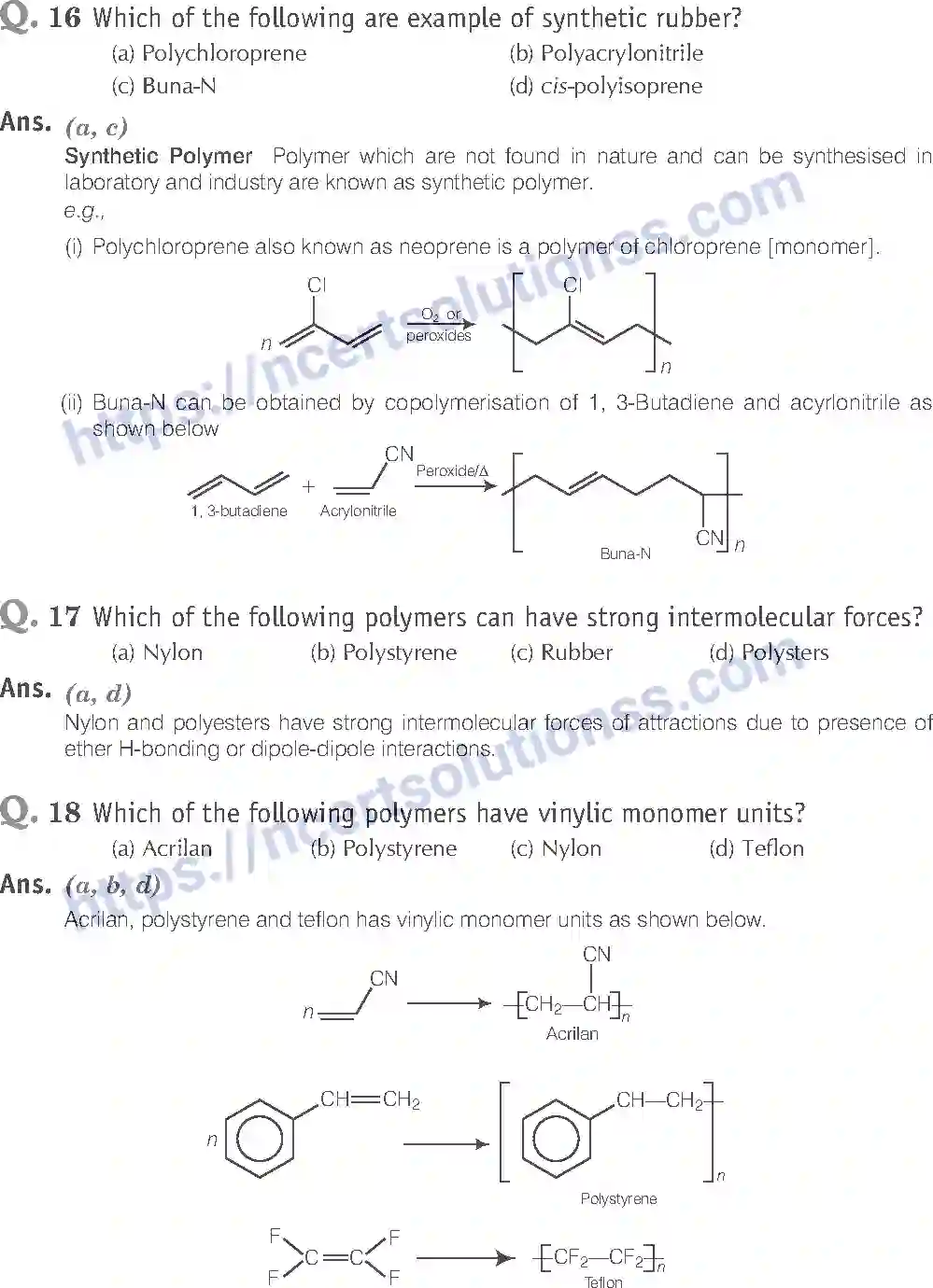 NCERT-Exemplar-Solution-Class-12-Chemistry-Polymer-44-page-7