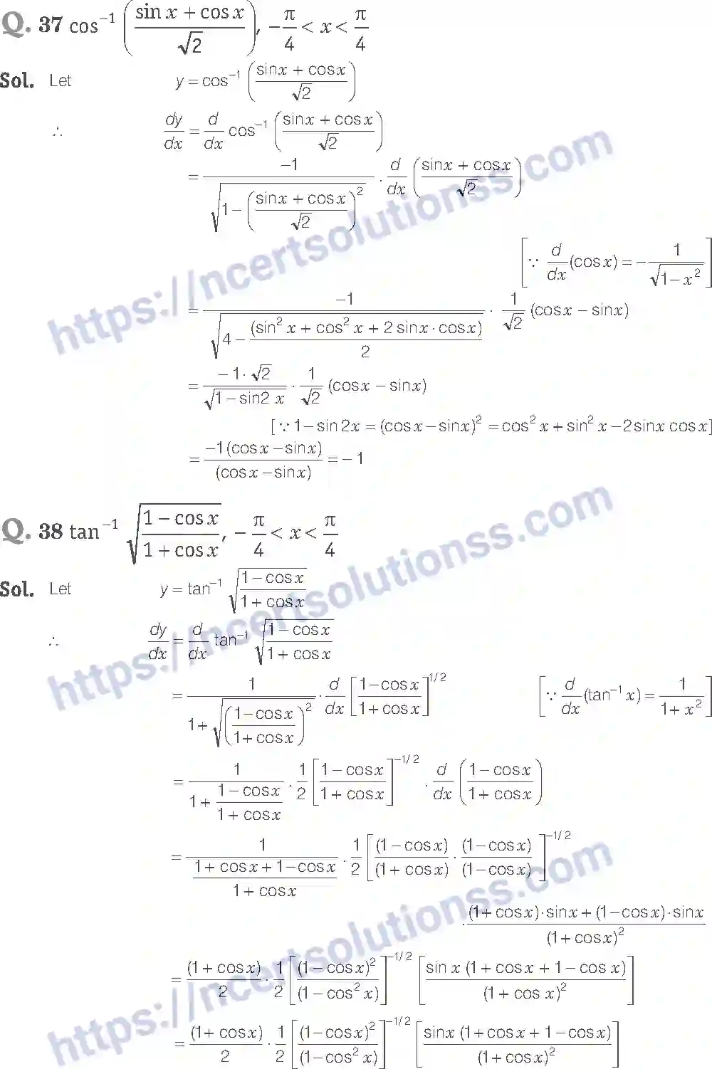 NCERT-Exemplar-Solution-Class-12-Mathematics-Continuity-and-Differentiability-5-page-17