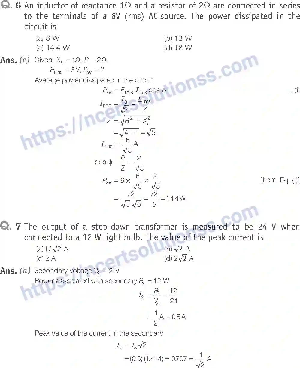NCERT-Exemplar-Solution-Class-12-Physics-Alternating-Current-52-page-3