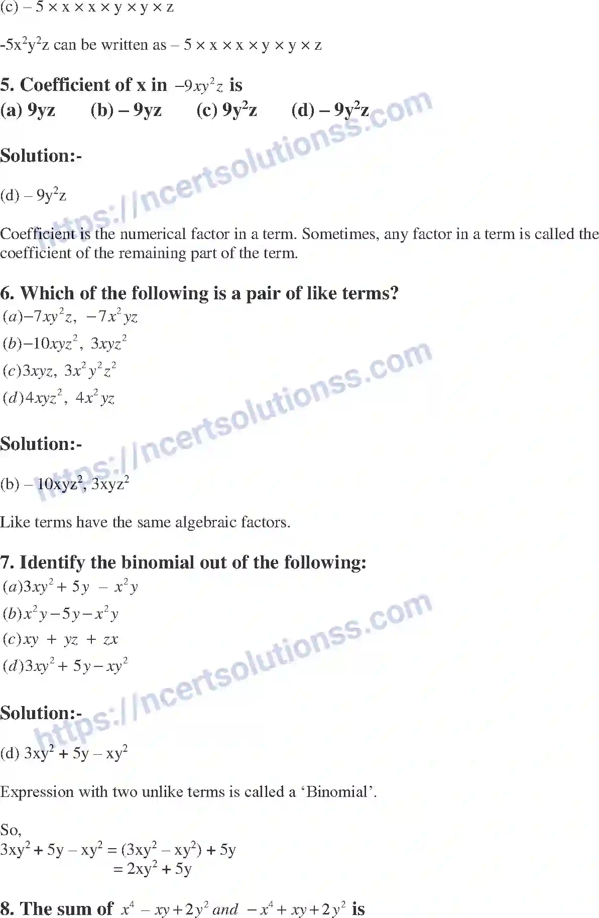 NCERT-Exemplar-Solution-Class-7-Mathematics-Algebraic-Expressions-225-page-2