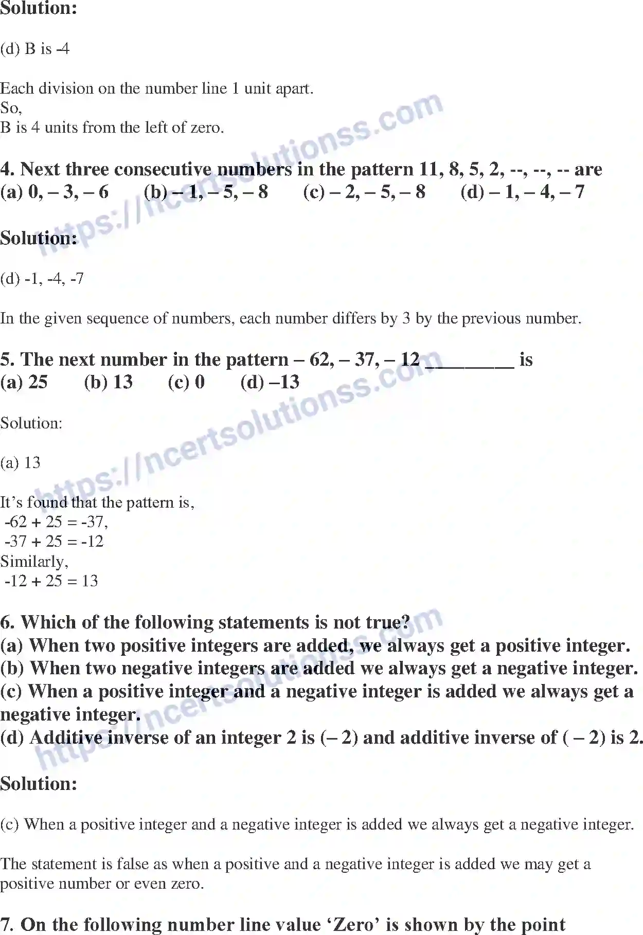 NCERT-Exemplar-Solution-Class-7-Mathematics-Integers-216-page-2