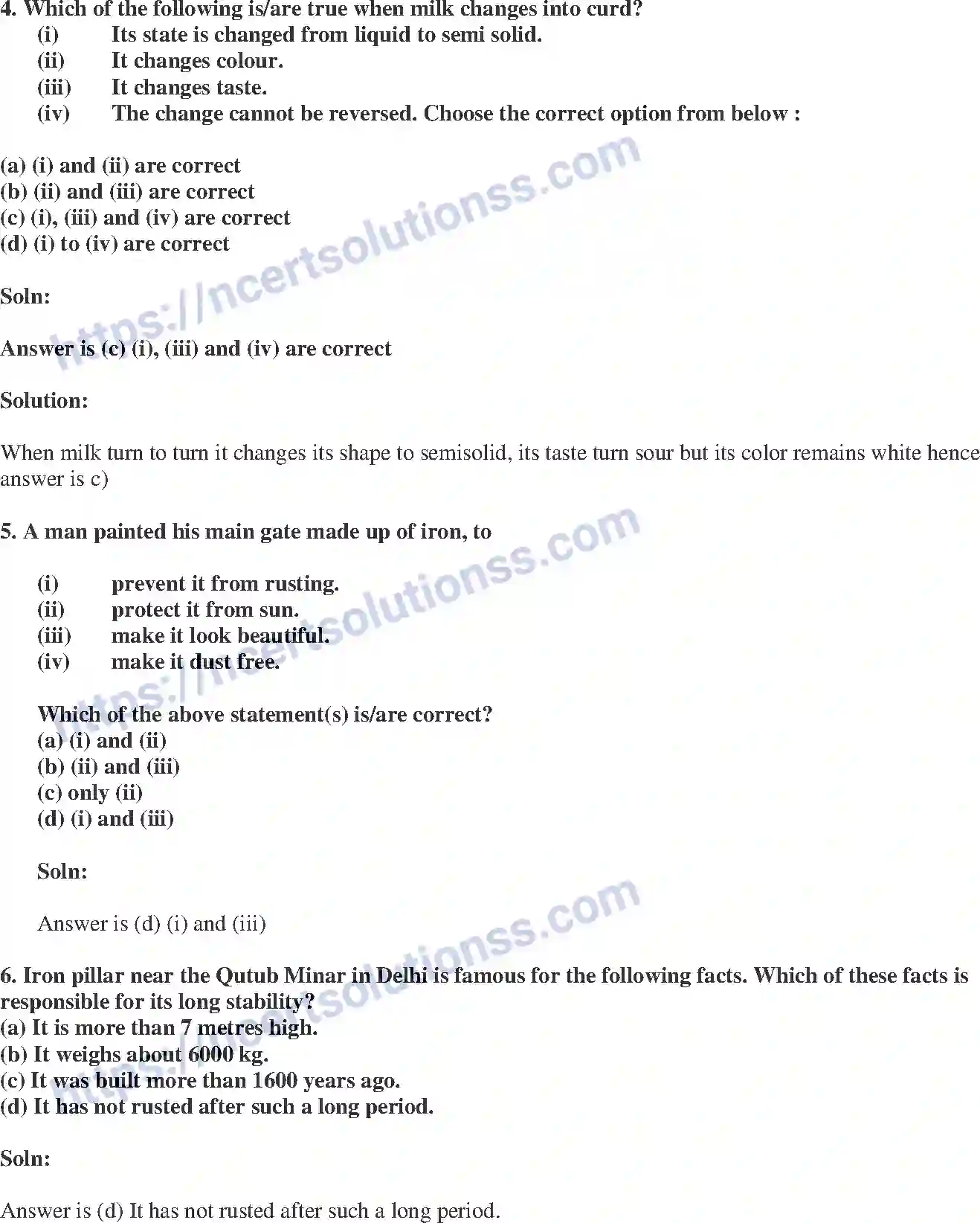 NCERT-Exemplar-Solution-Class-7-Science-Physical-and-Chemical-Changes-233-page-2