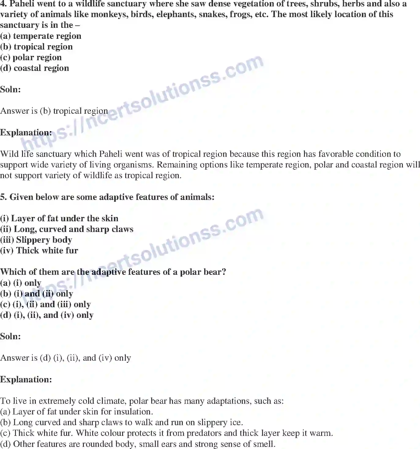 NCERT-Exemplar-Solution-Class-7-Science-Weather-Climate-and-Adaptation-of-Animals-to-Climate-234-page-2