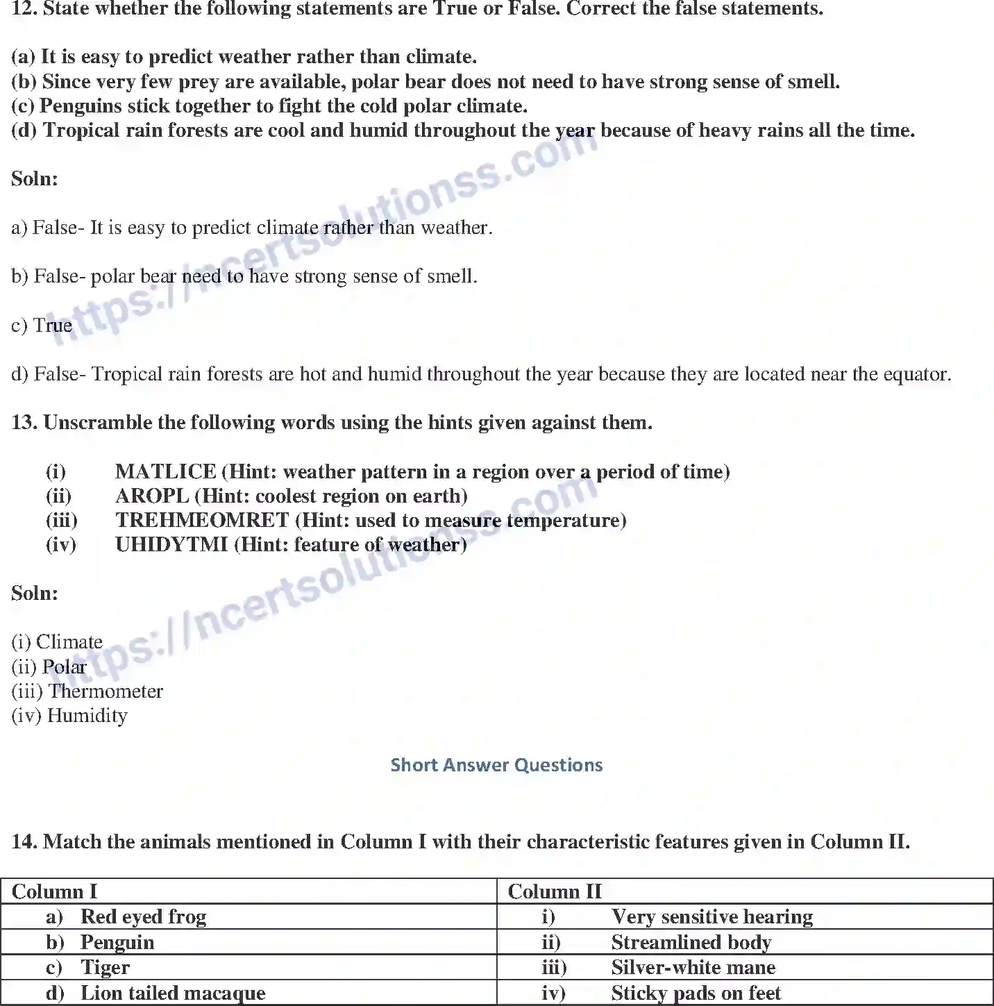 NCERT-Exemplar-Solution-Class-7-Science-Weather-Climate-and-Adaptation-of-Animals-to-Climate-234-page-5
