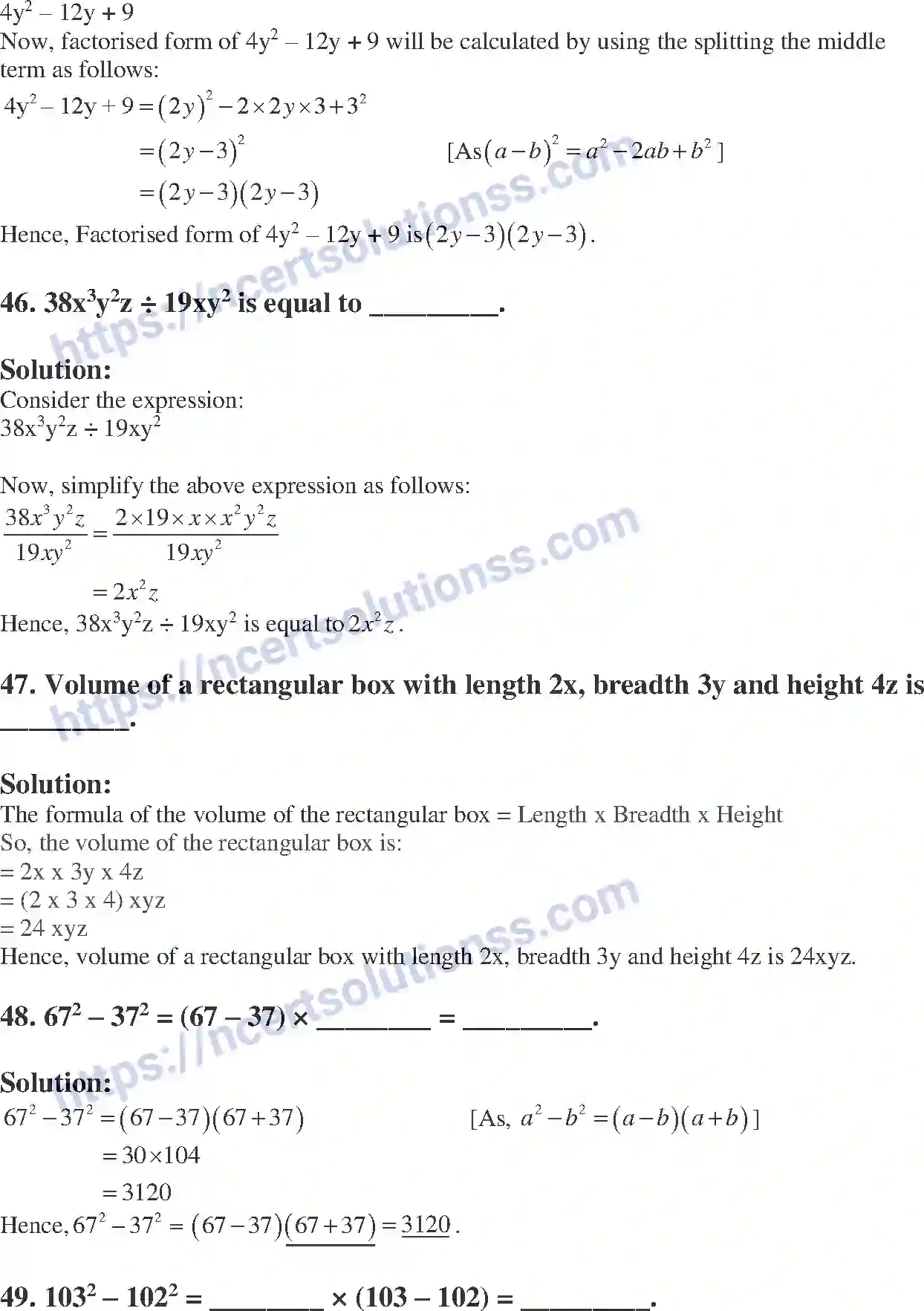 NCERT-Exemplar-Solution-Class-8-Mathematics-Algebraic-Expressions-Identities-and-Factorization-191-page-12