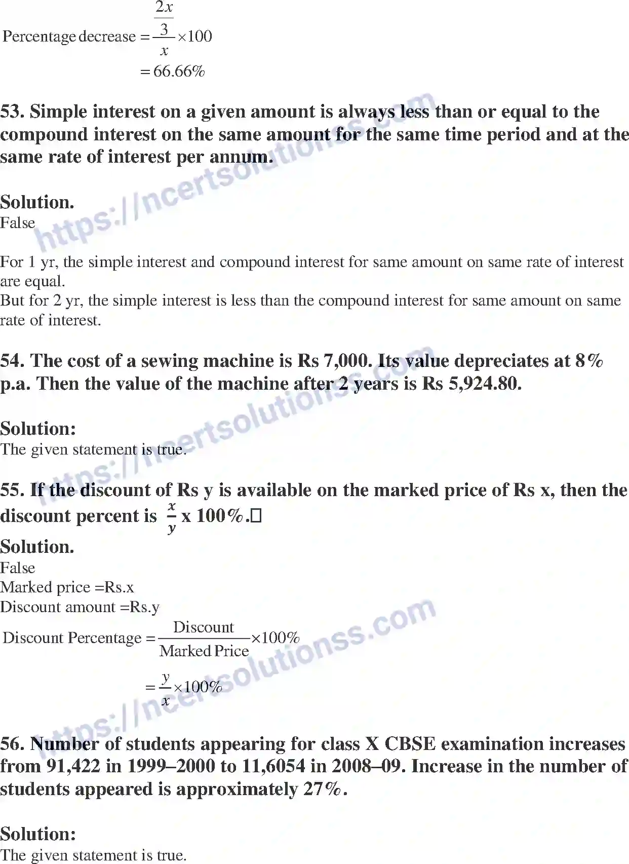 NCERT-Exemplar-Solution-Class-8-Mathematics-Comparing-Quantities-193-page-18