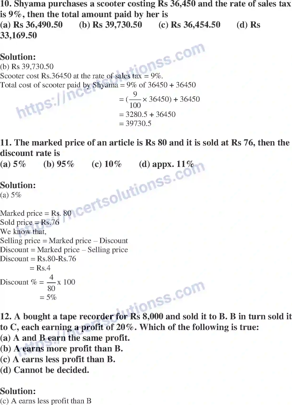 NCERT-Exemplar-Solution-Class-8-Mathematics-Comparing-Quantities-193-page-5