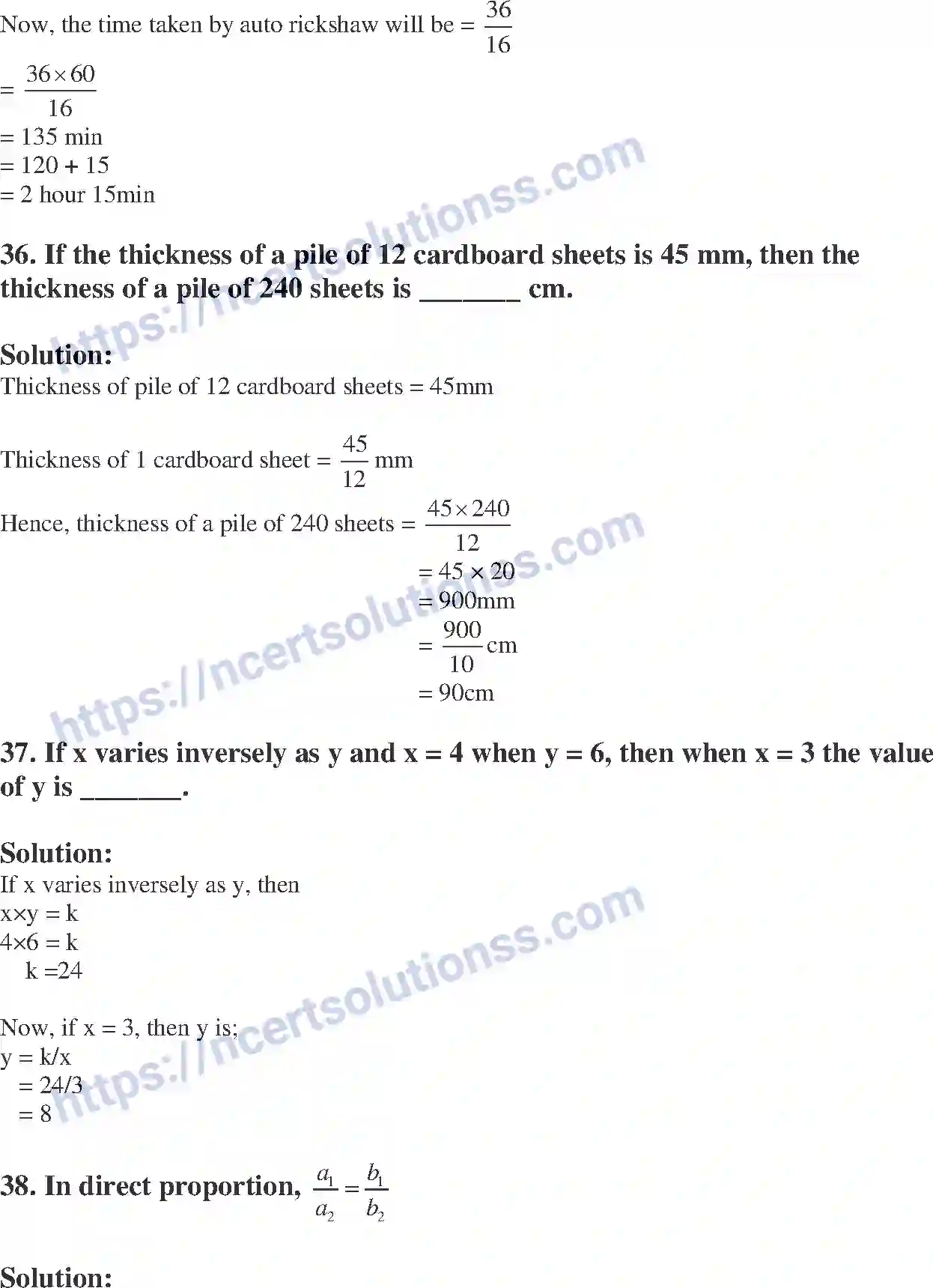 NCERT-Exemplar-Solution-Class-8-Mathematics-Direct-and-Inverse-Proportions-194-page-12