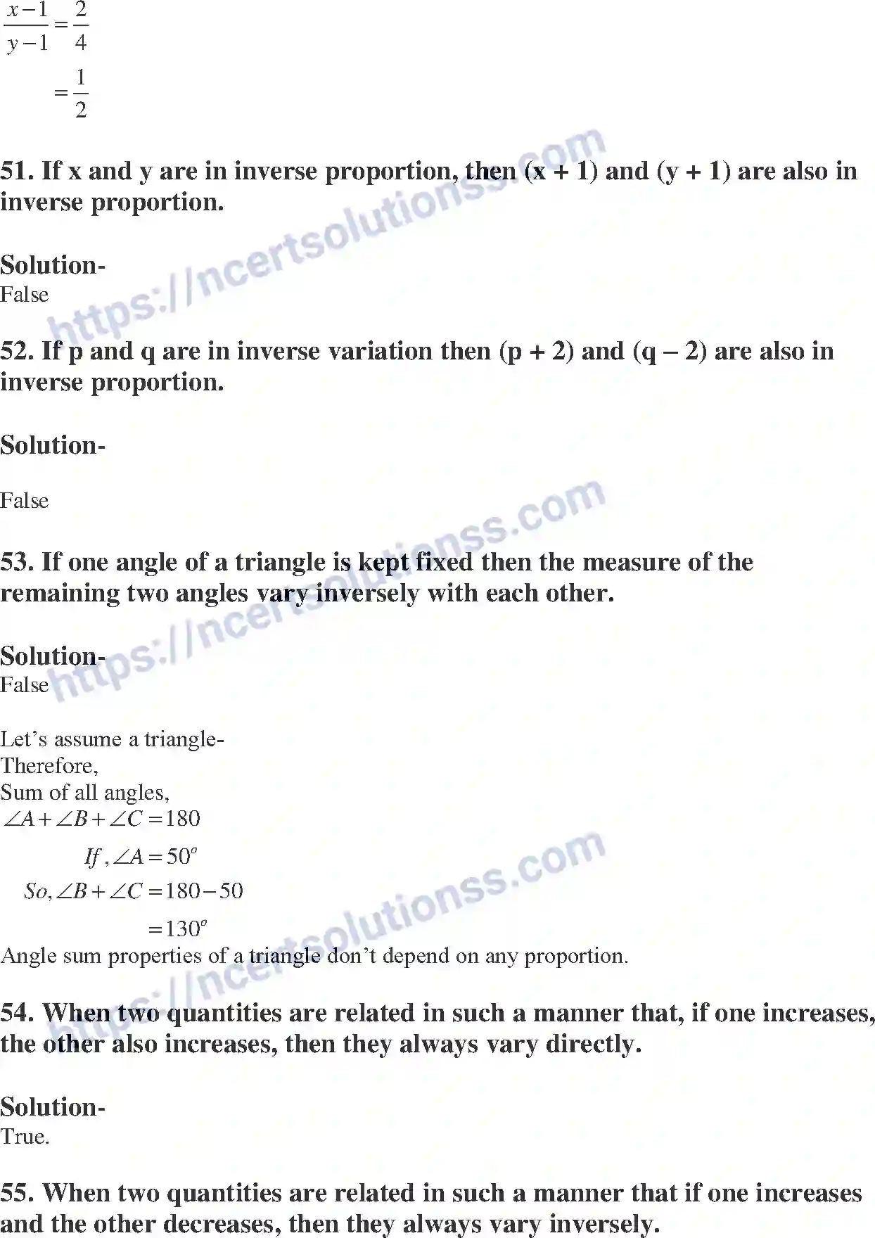 NCERT-Exemplar-Solution-Class-8-Mathematics-Direct-and-Inverse-Proportions-194-page-16