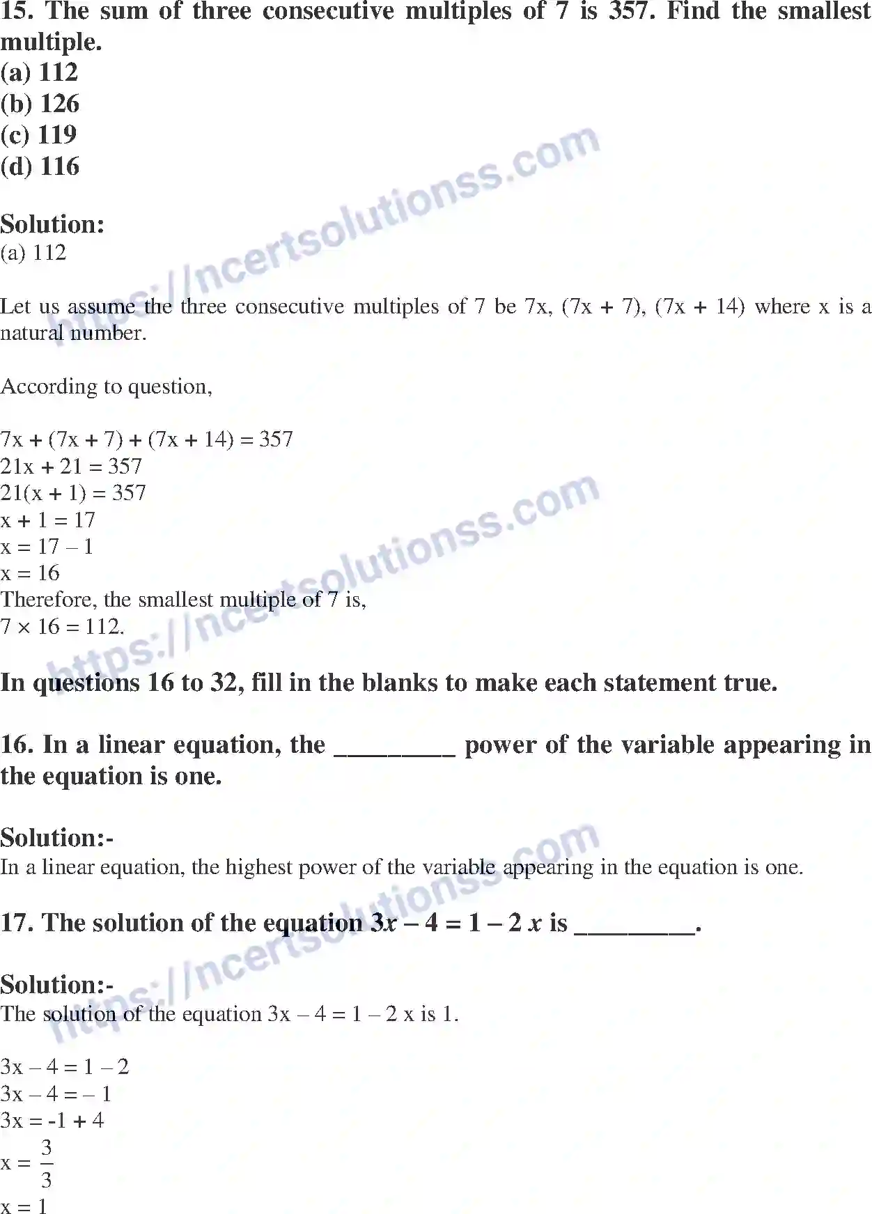 NCERT-Exemplar-Solution-Class-8-Mathematics-Linear-Equation-in-one-Variable-188-page-7