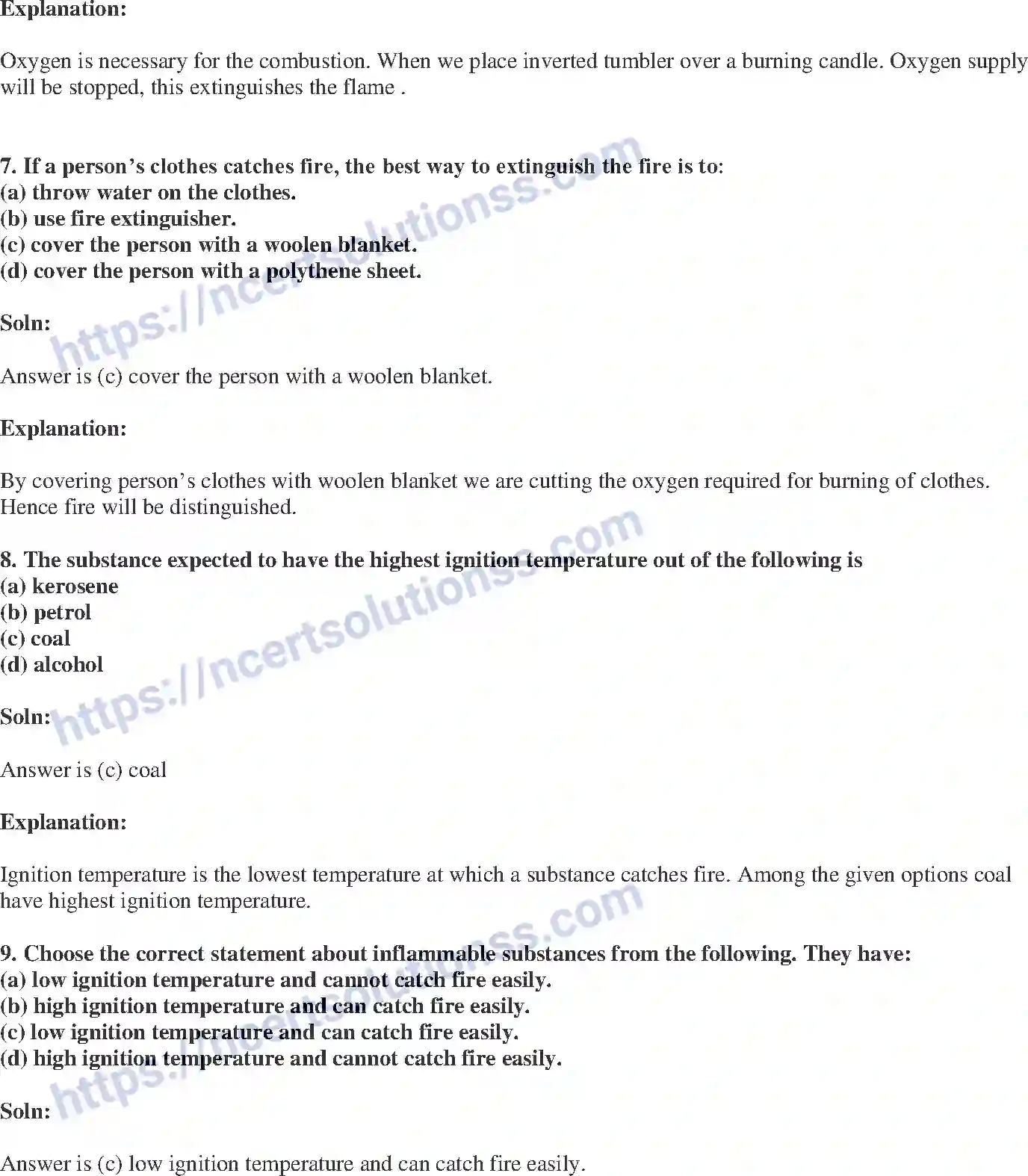 NCERT-Exemplar-Solution-Class-8-Science-Combustion-and-Flame-203-page-3