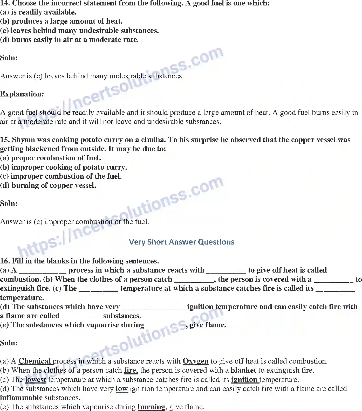 NCERT-Exemplar-Solution-Class-8-Science-Combustion-and-Flame-203-page-5