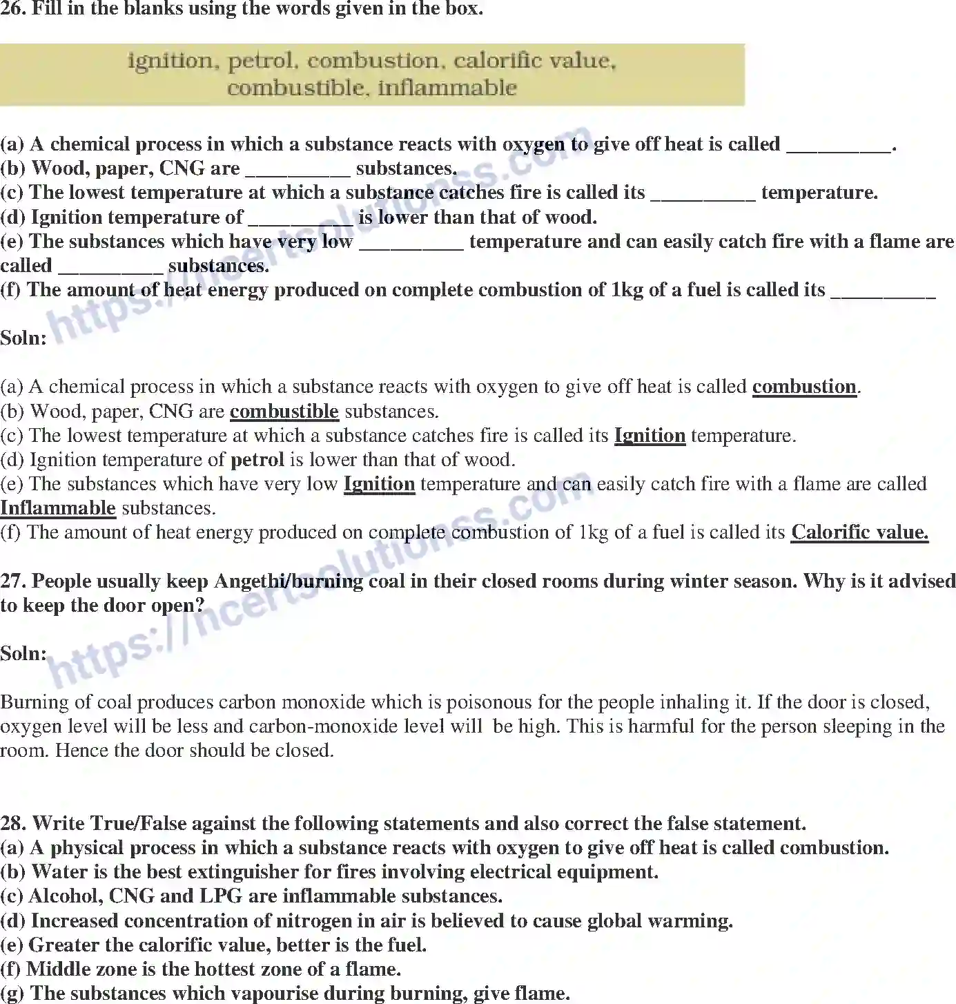 NCERT-Exemplar-Solution-Class-8-Science-Combustion-and-Flame-203-page-9