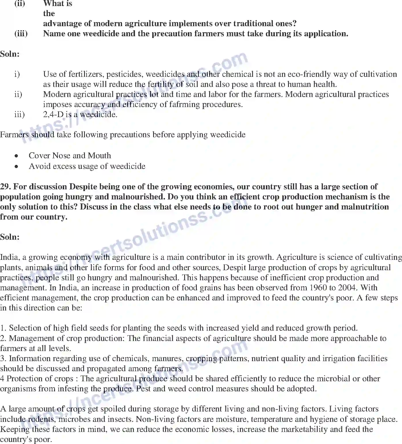 NCERT-Exemplar-Solution-Class-8-Science-Crop-Production-and-Management-198-page-11