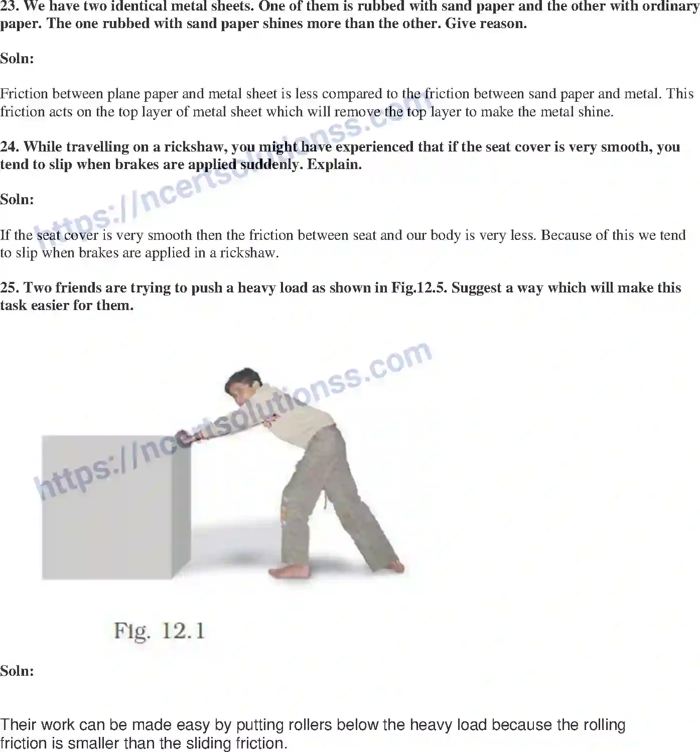 NCERT-Exemplar-Solution-Class-8-Science-Friction-209-page-7