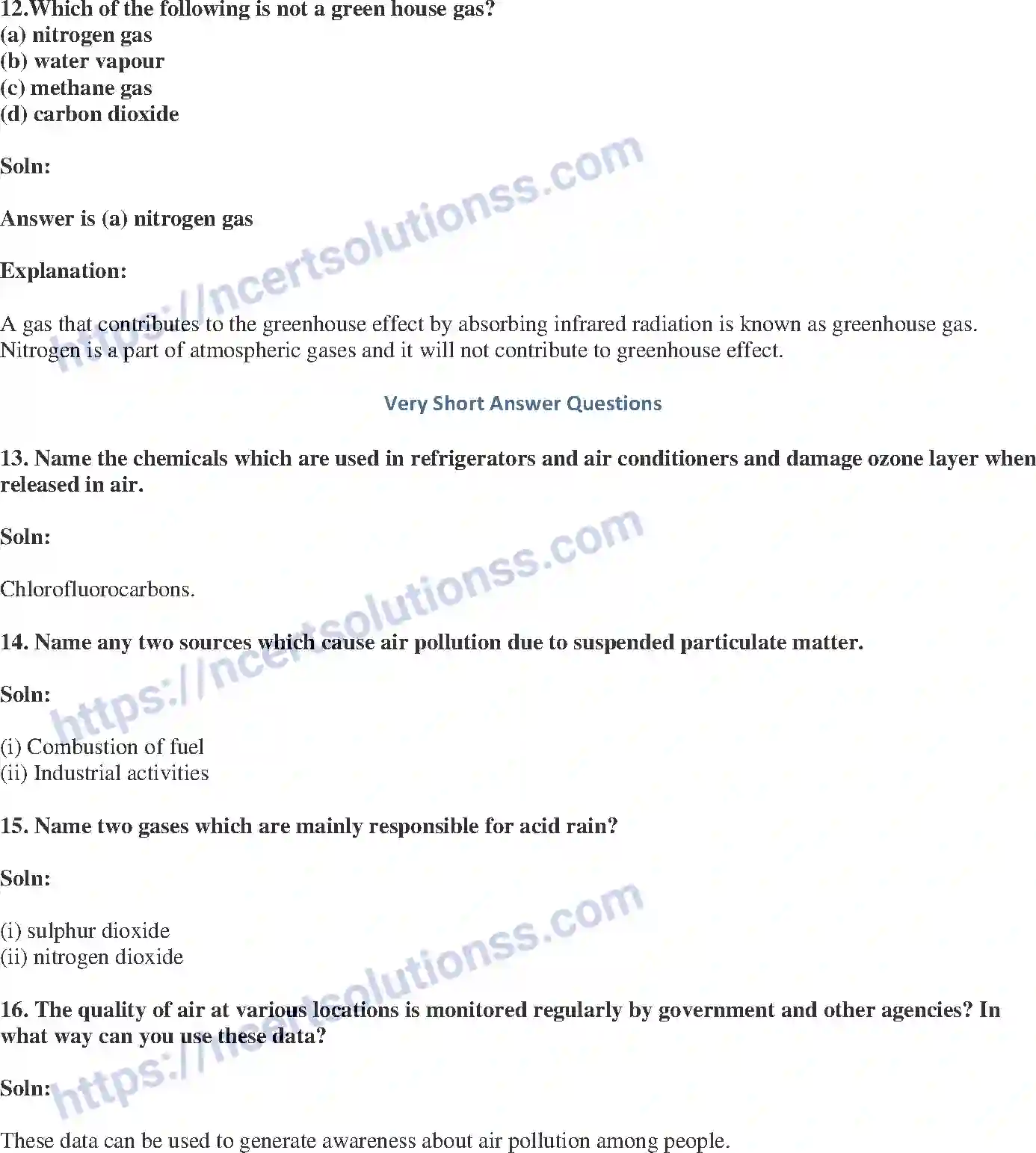 NCERT-Exemplar-Solution-Class-8-Science-Pollution-of-Air-and-Water-215-page-4