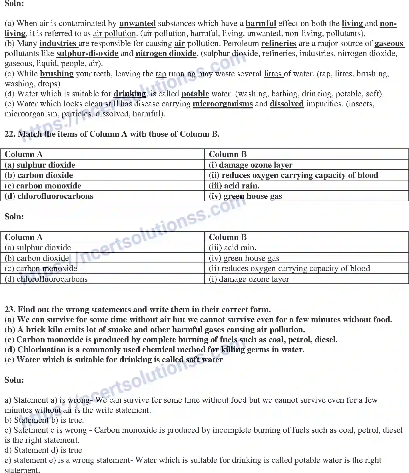 NCERT-Exemplar-Solution-Class-8-Science-Pollution-of-Air-and-Water-215-page-6