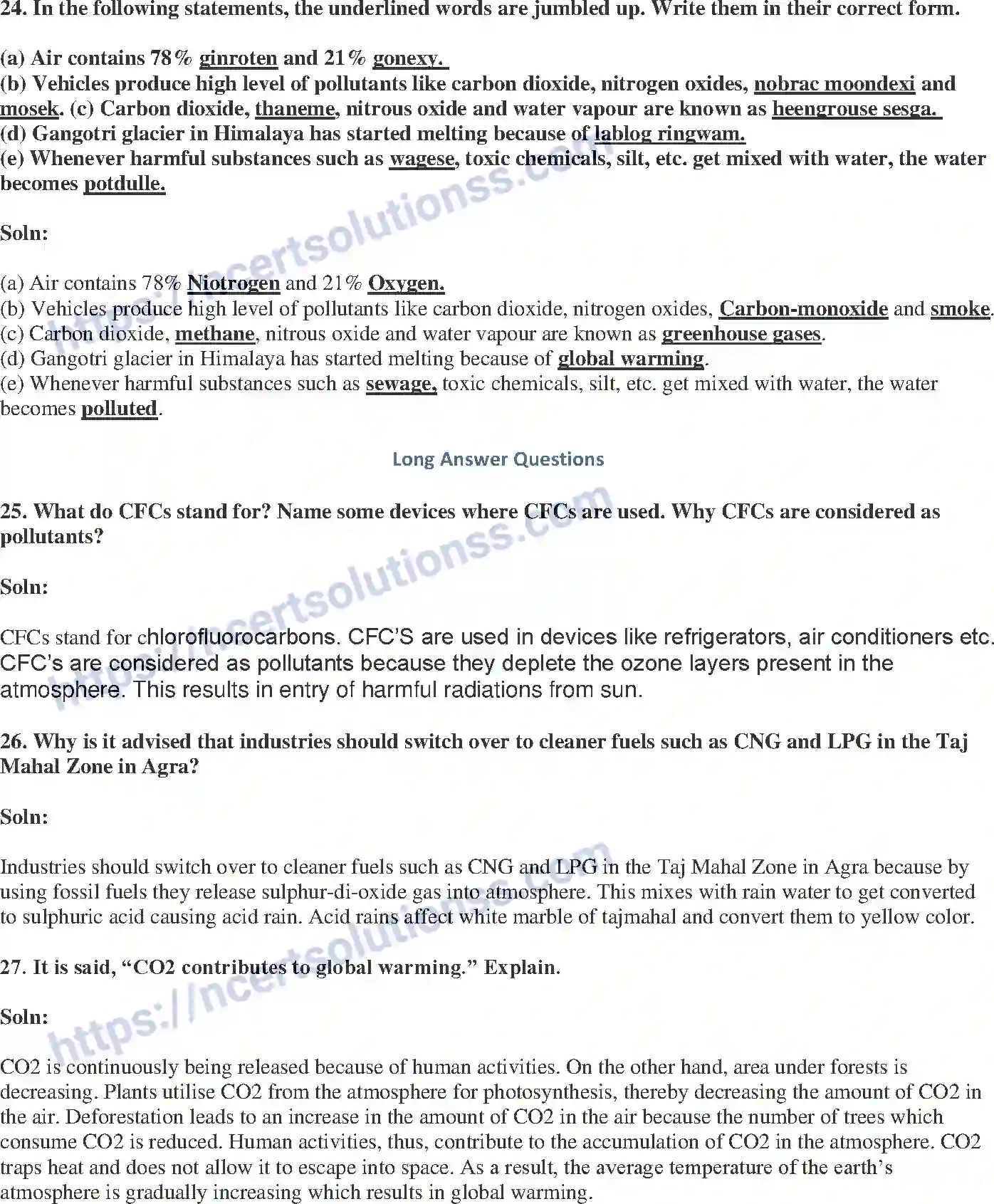 NCERT-Exemplar-Solution-Class-8-Science-Pollution-of-Air-and-Water-215-page-7