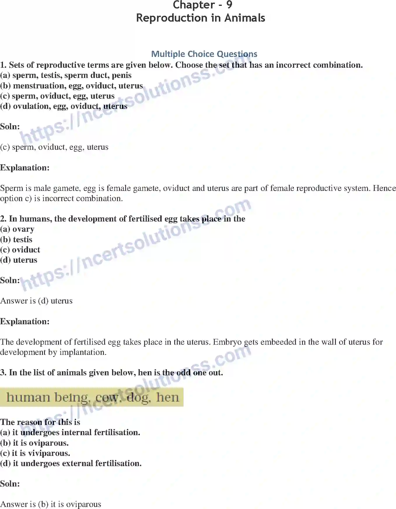 NCERT-Exemplar-Solution-Class-8-Science-Reproduction-in-Animals-206-page-1