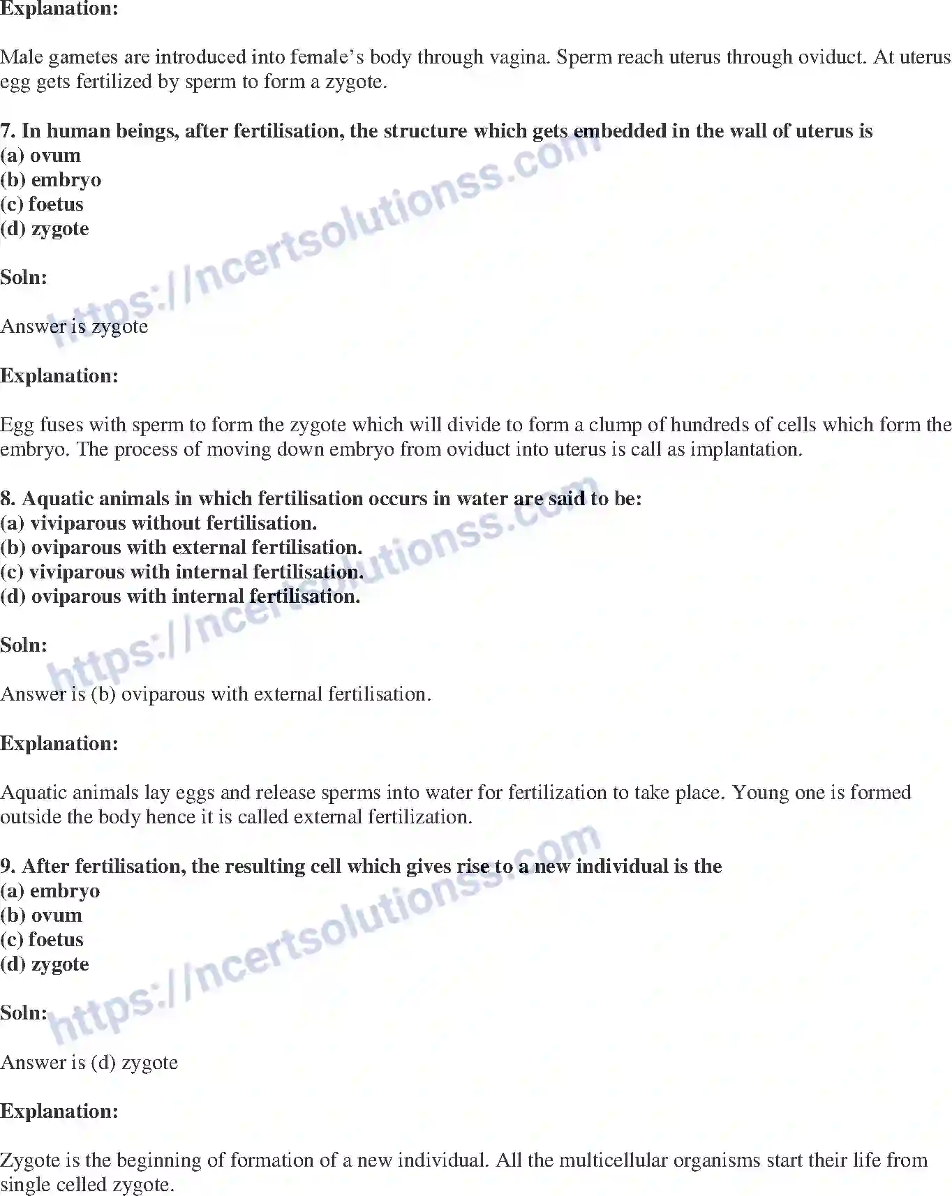 NCERT-Exemplar-Solution-Class-8-Science-Reproduction-in-Animals-206-page-3