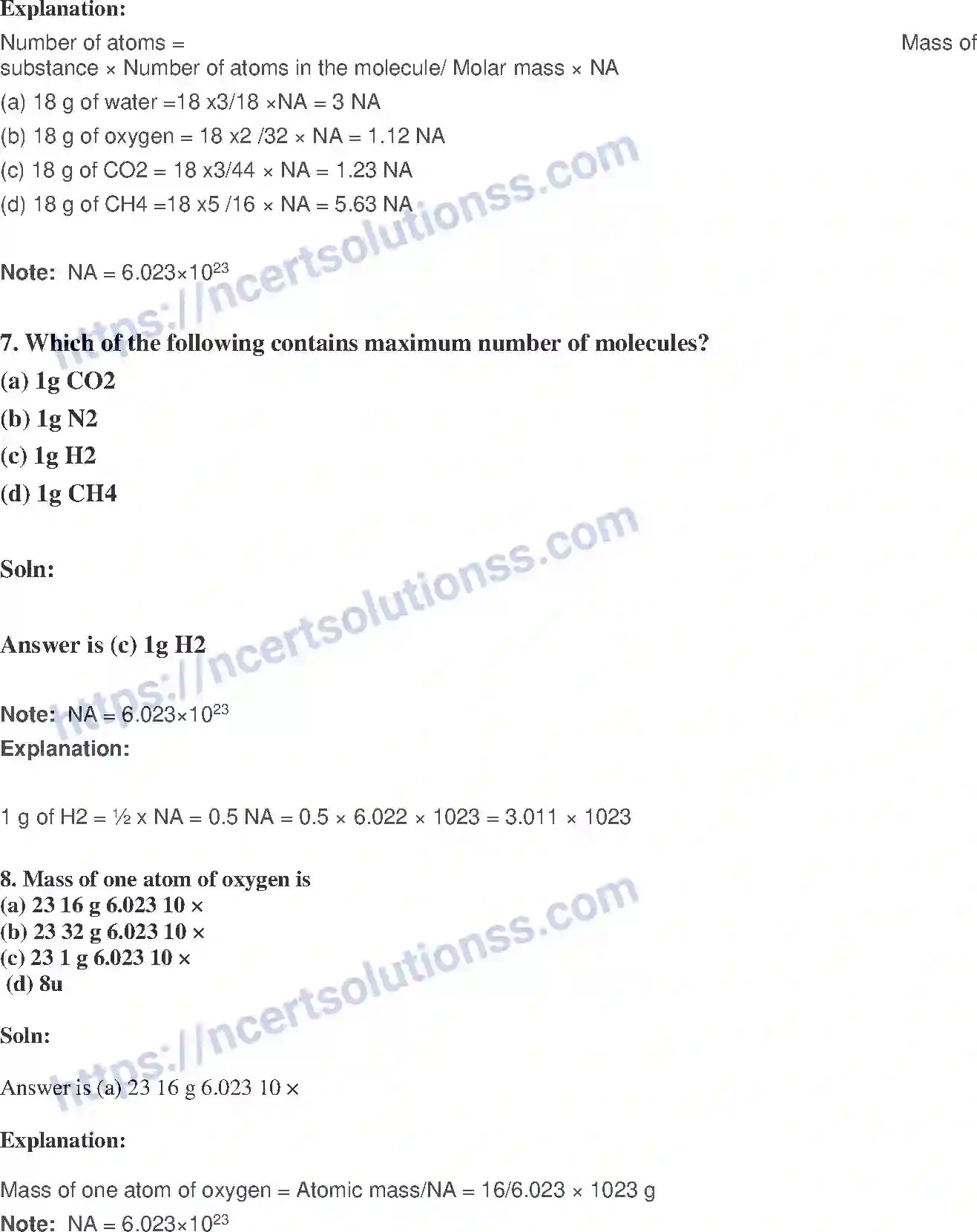 NCERT-Exemplar-Solution-Class-9-Science-Atoms-and-Molecules-172-page-3