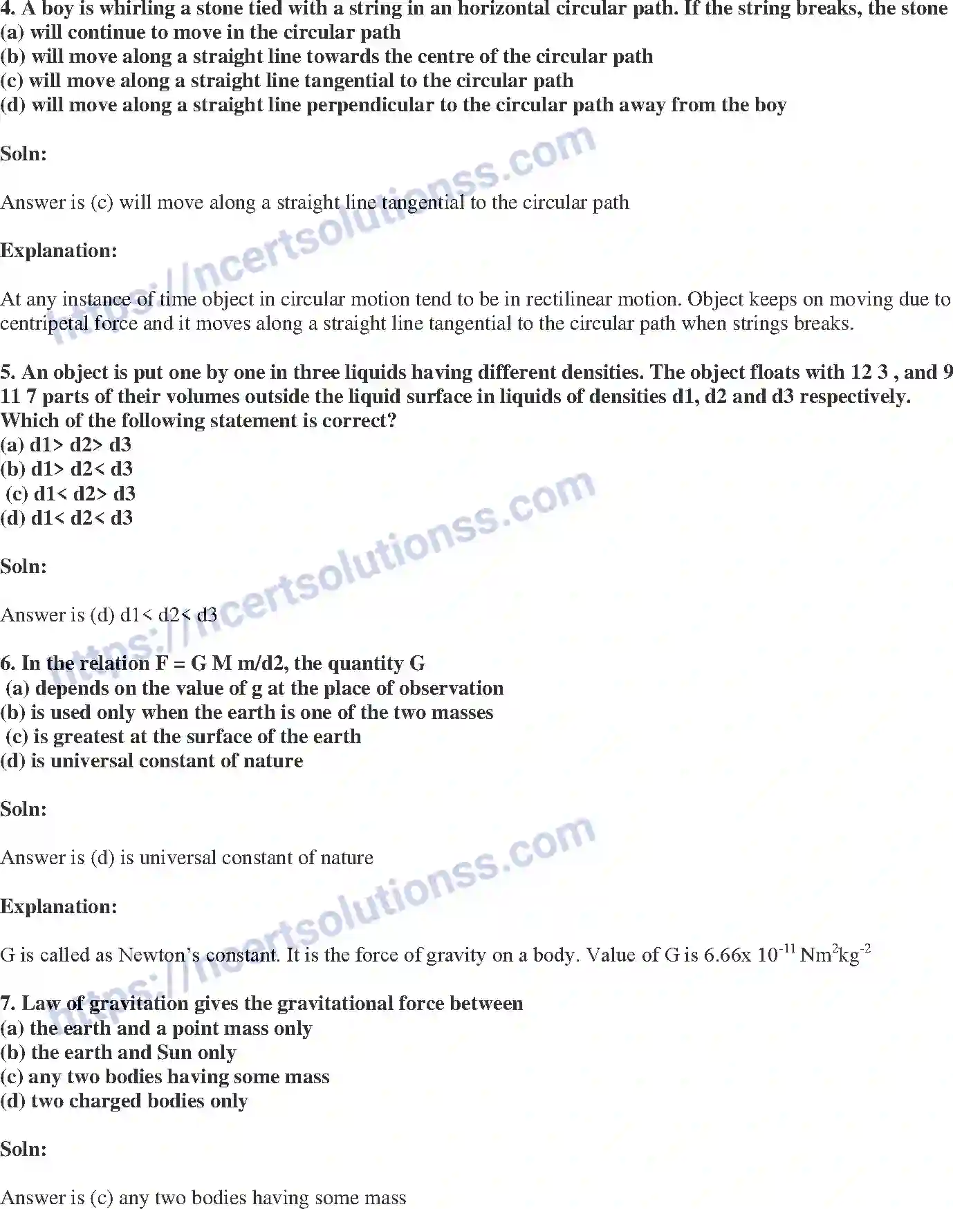 NCERT-Exemplar-Solution-Class-9-Science-Gravitation-179-page-2