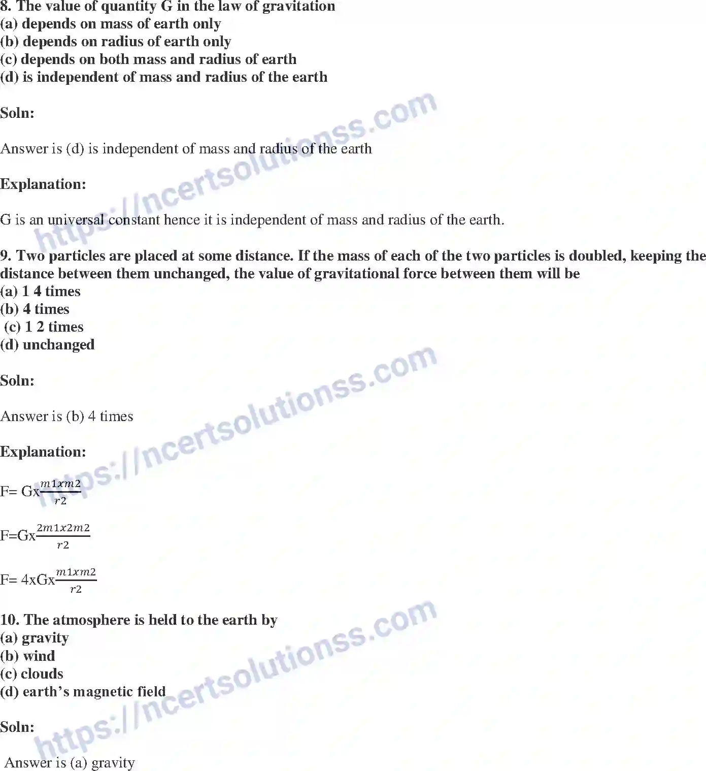 NCERT-Exemplar-Solution-Class-9-Science-Gravitation-179-page-3