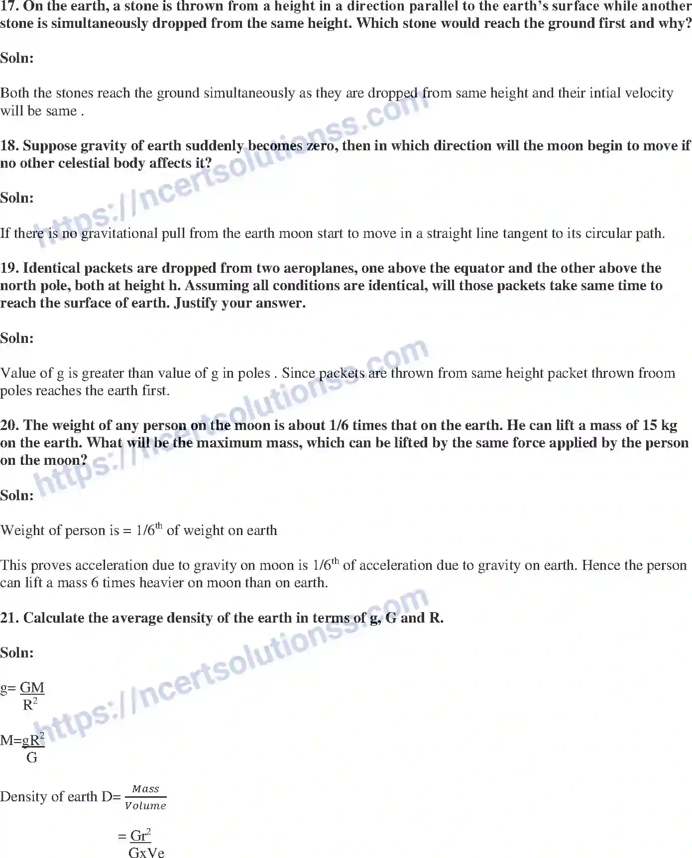 NCERT-Exemplar-Solution-Class-9-Science-Gravitation-179-page-6