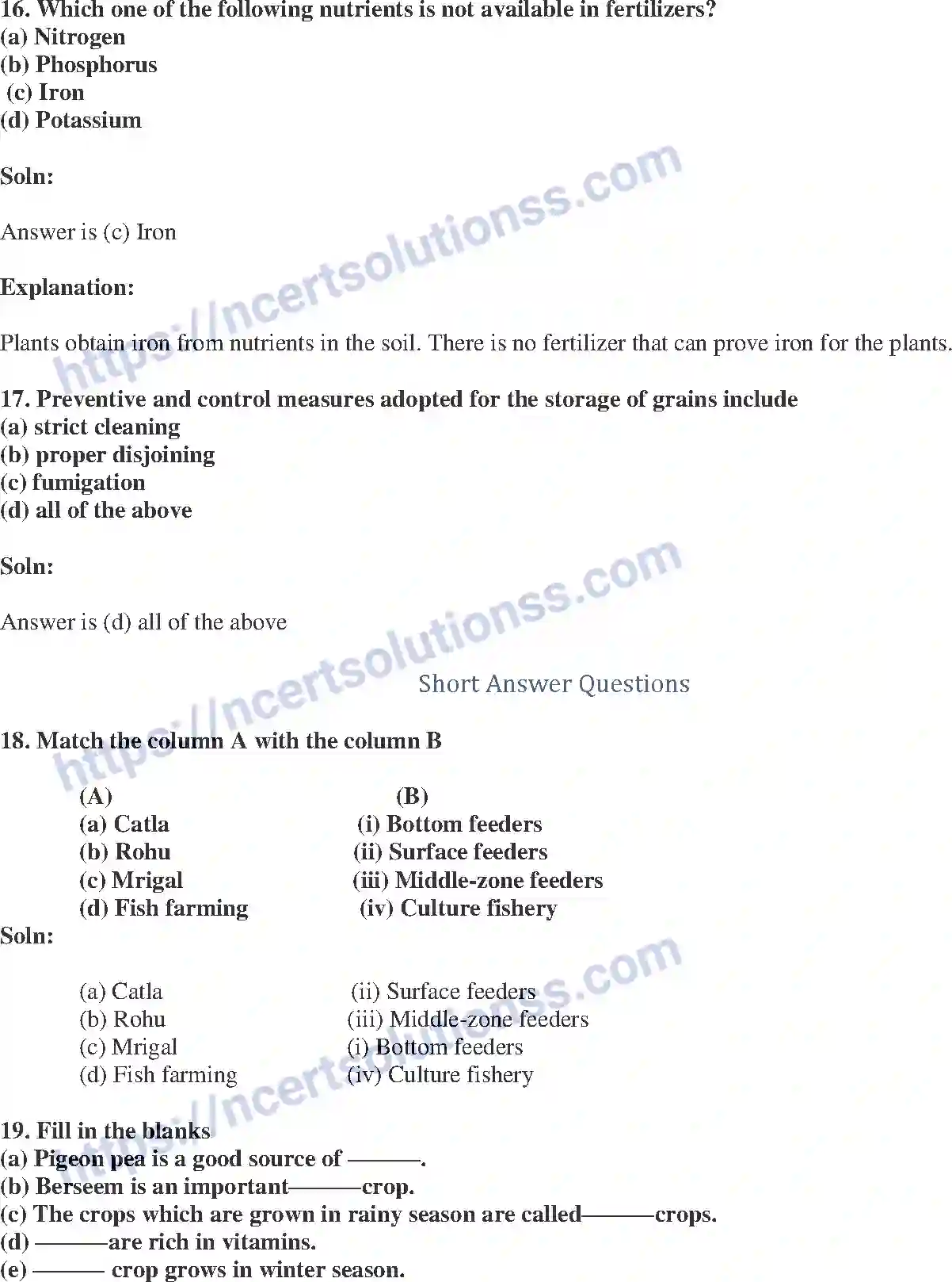 NCERT-Exemplar-Solution-Class-9-Science-Improvement-in-Food-Resources-184-page-6