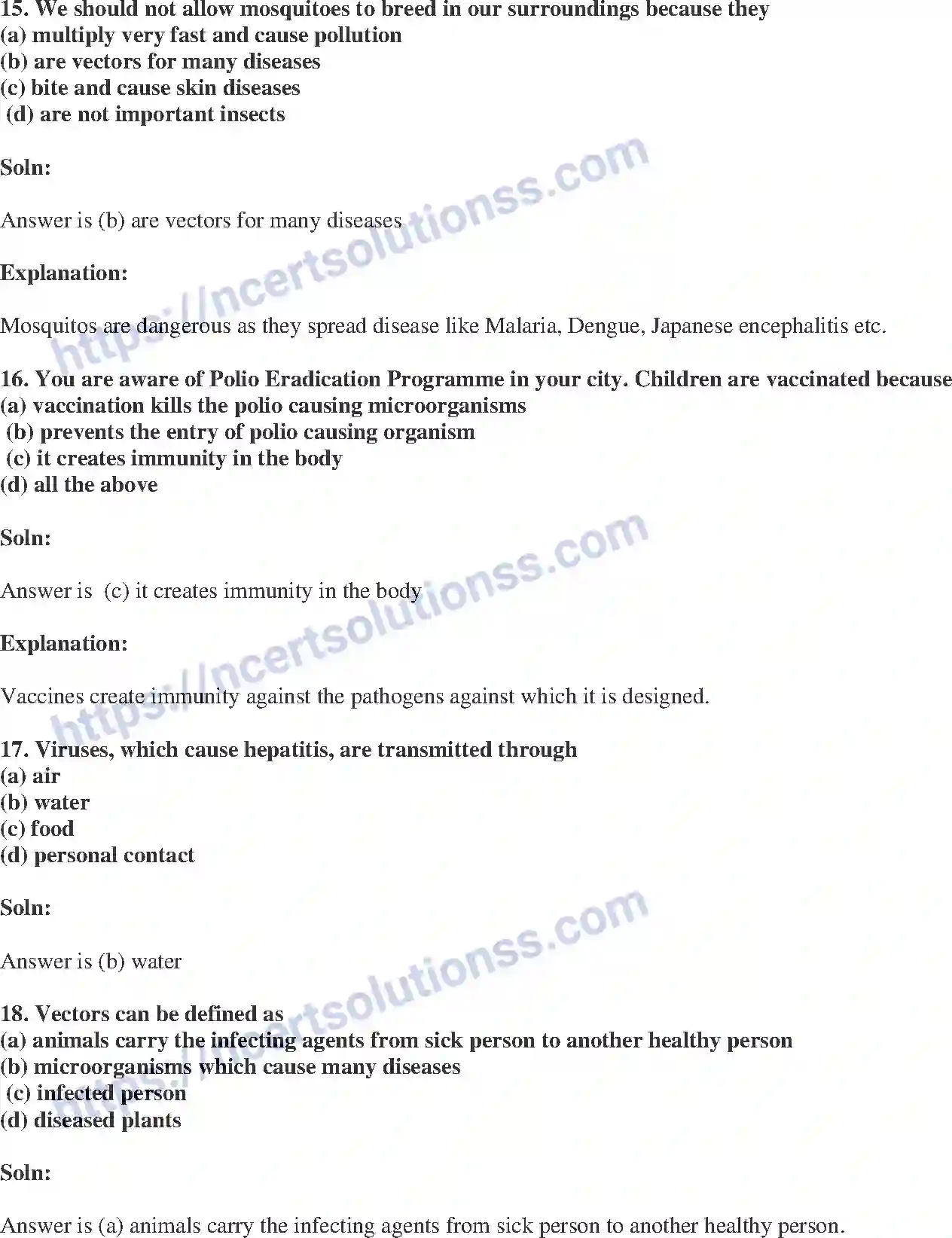 NCERT-Exemplar-Solution-Class-9-Science-Why-do-We-Fall-ill-182-page-5