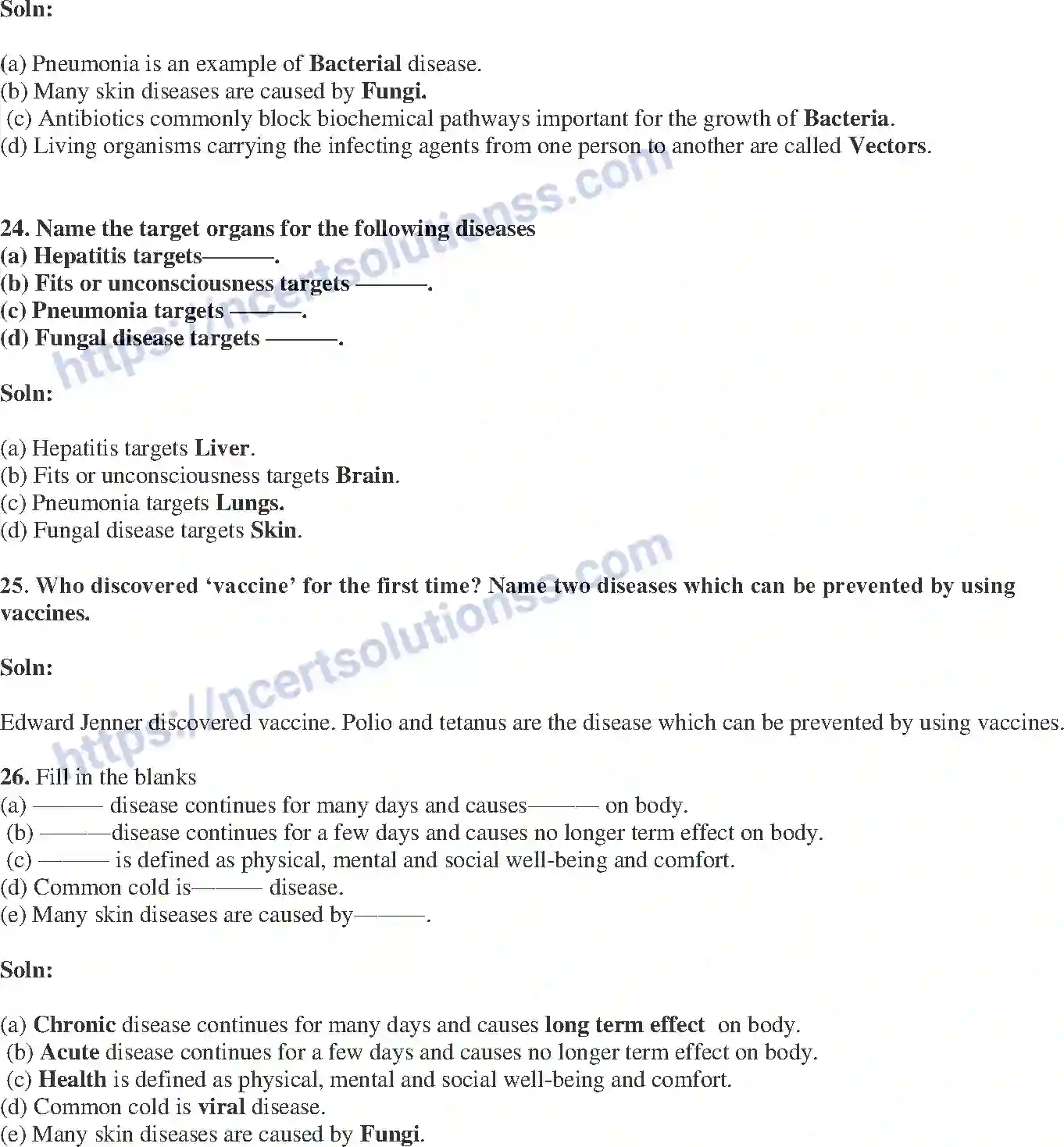 NCERT-Exemplar-Solution-Class-9-Science-Why-do-We-Fall-ill-182-page-7