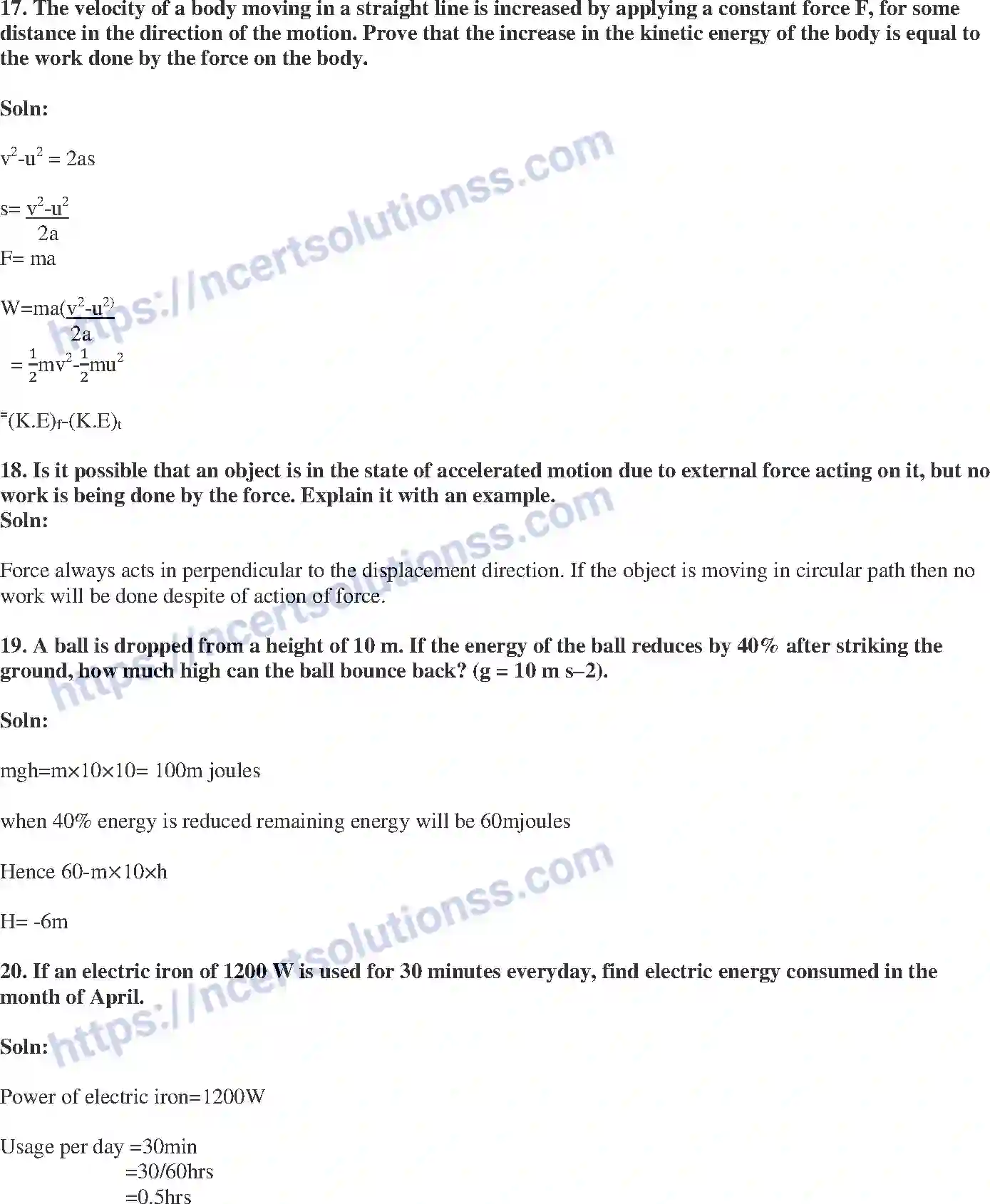 NCERT-Exemplar-Solution-Class-9-Science-Work-and-Energy-180-page-6