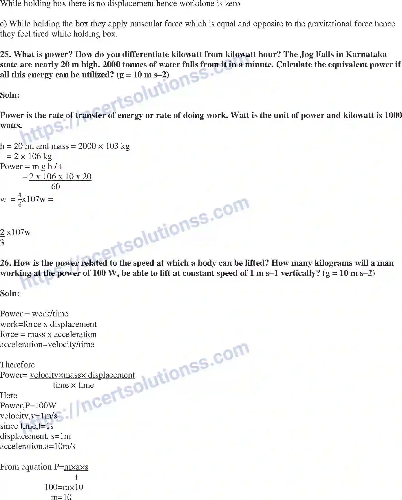 NCERT-Exemplar-Solution-Class-9-Science-Work-and-Energy-180-page-9